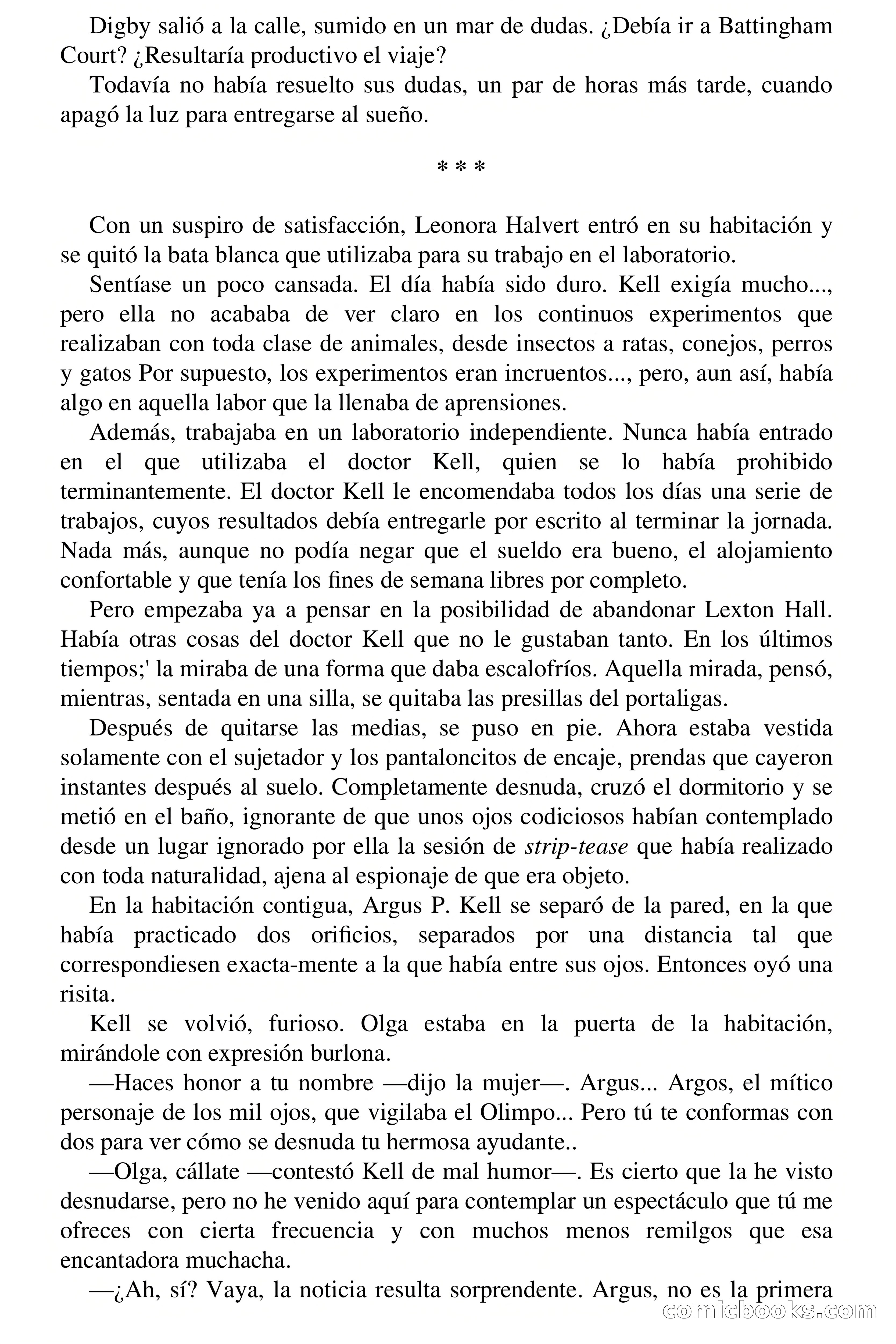 Selección Terror: El Diabólico Doctor Kell — page 16 of 74