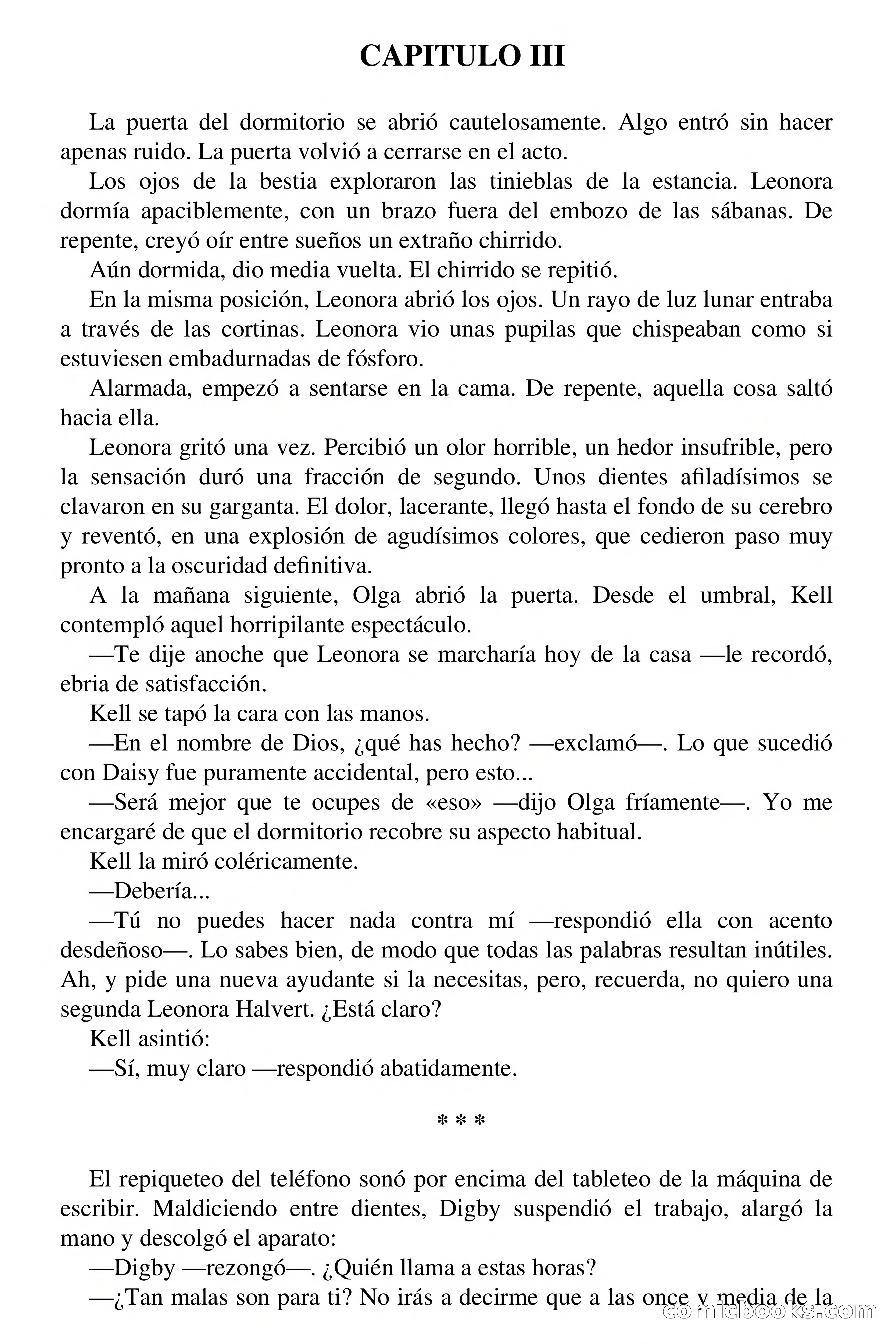 Selección Terror: El Diabólico Doctor Kell — page 18 of 74