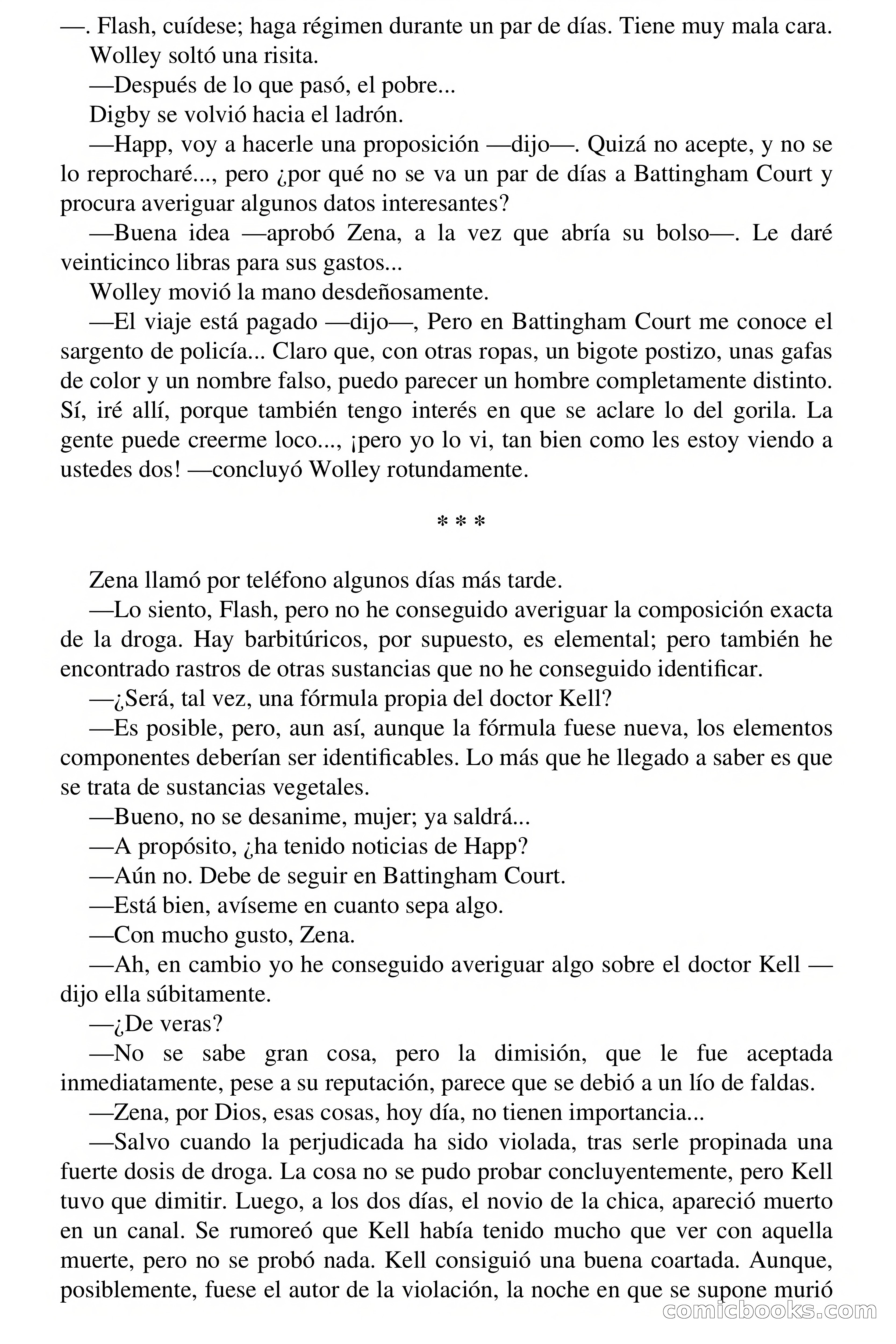 Selección Terror: El Diabólico Doctor Kell — page 32 of 74