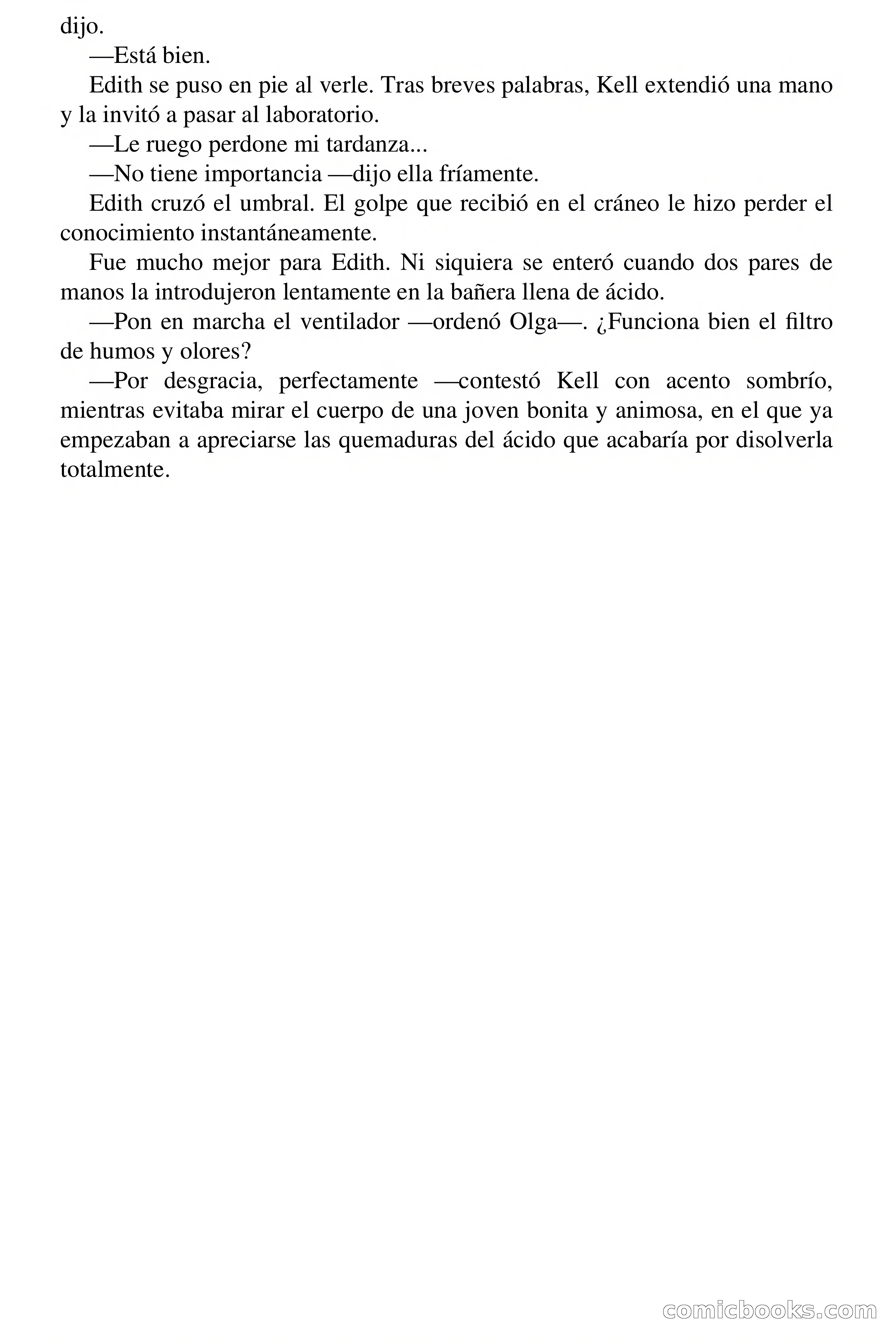 Selección Terror: El Diabólico Doctor Kell — page 56 of 74