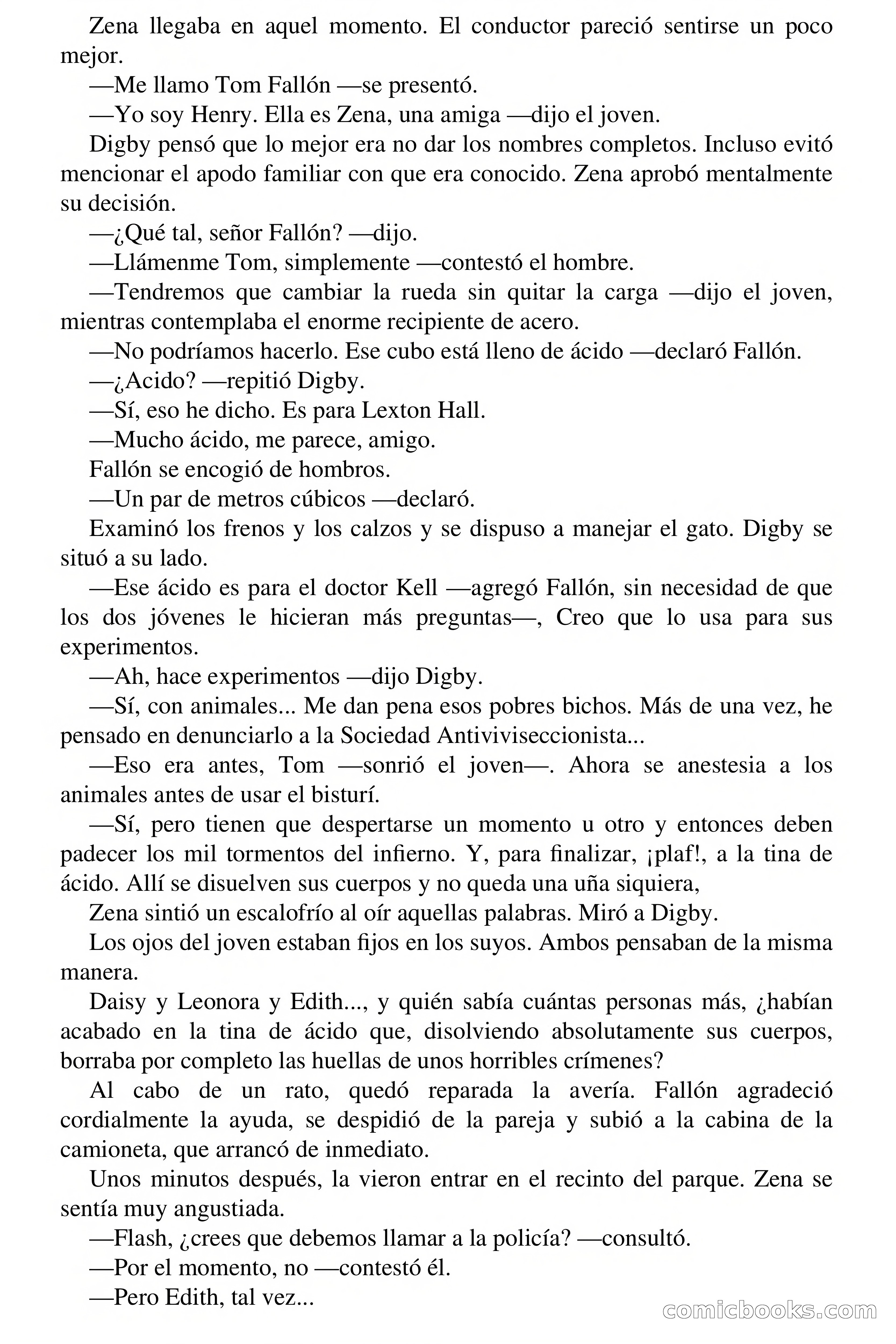 Selección Terror: El Diabólico Doctor Kell — page 63 of 74