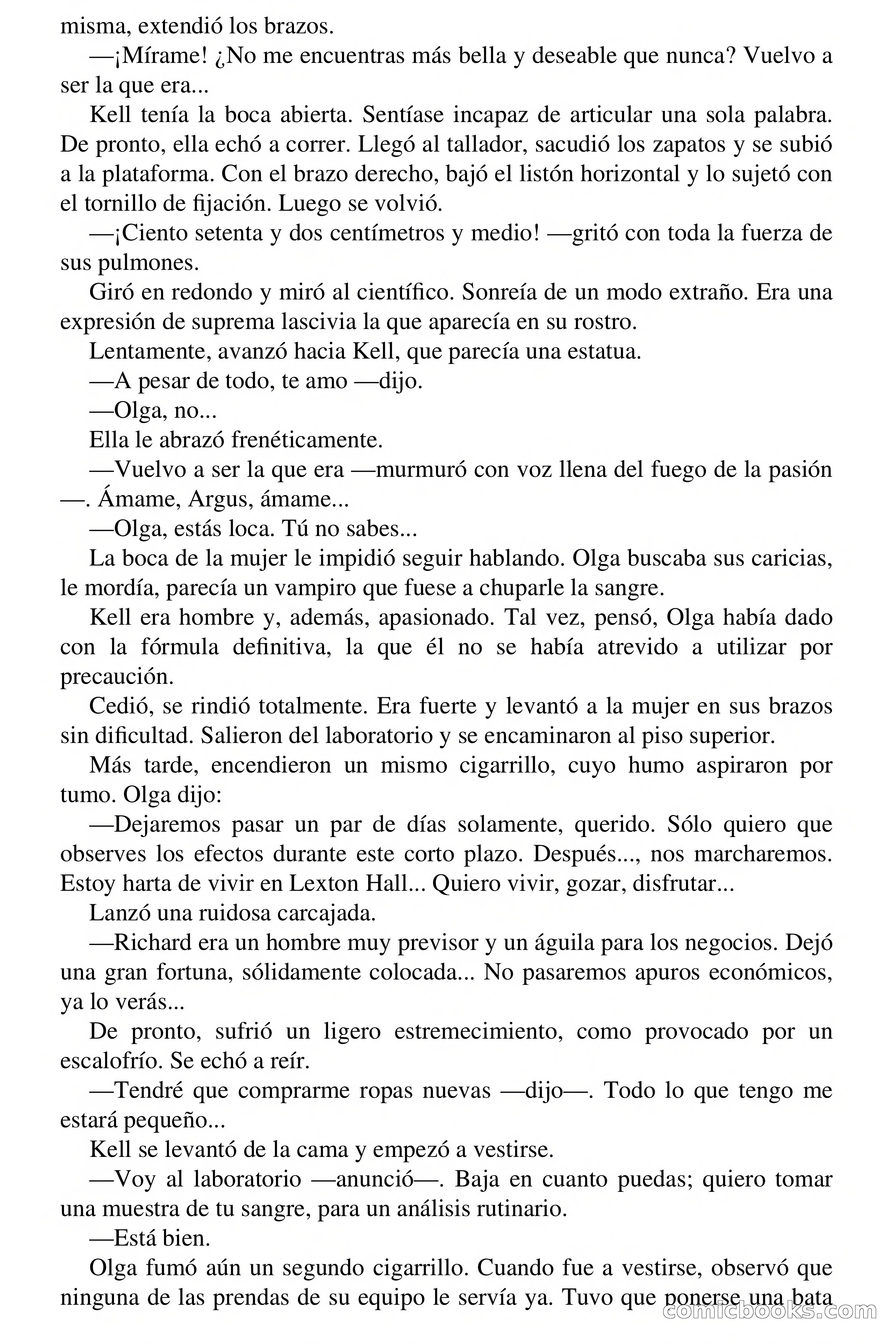 Selección Terror: El Diabólico Doctor Kell — page 66 of 74