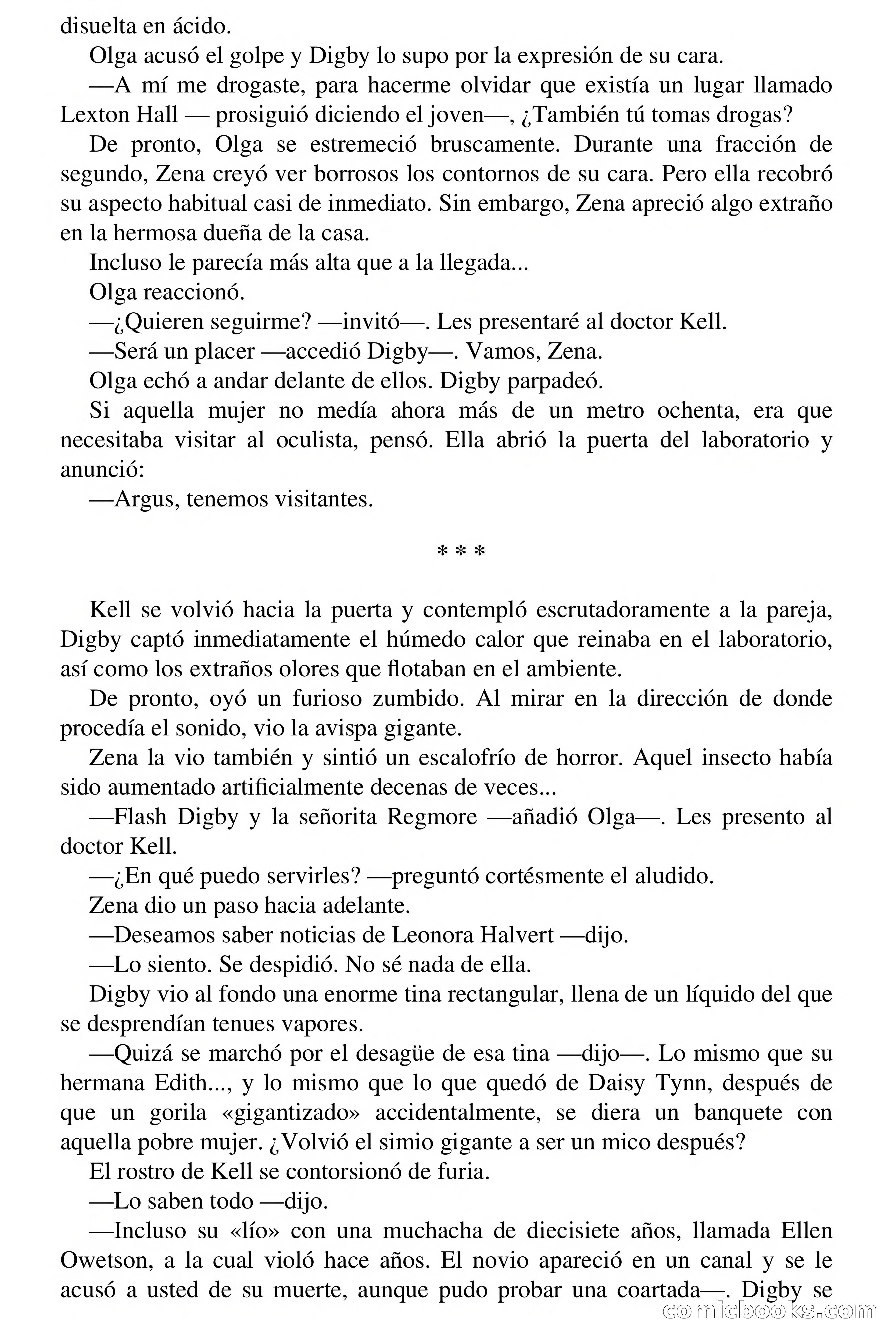 Selección Terror: El Diabólico Doctor Kell — page 69 of 74
