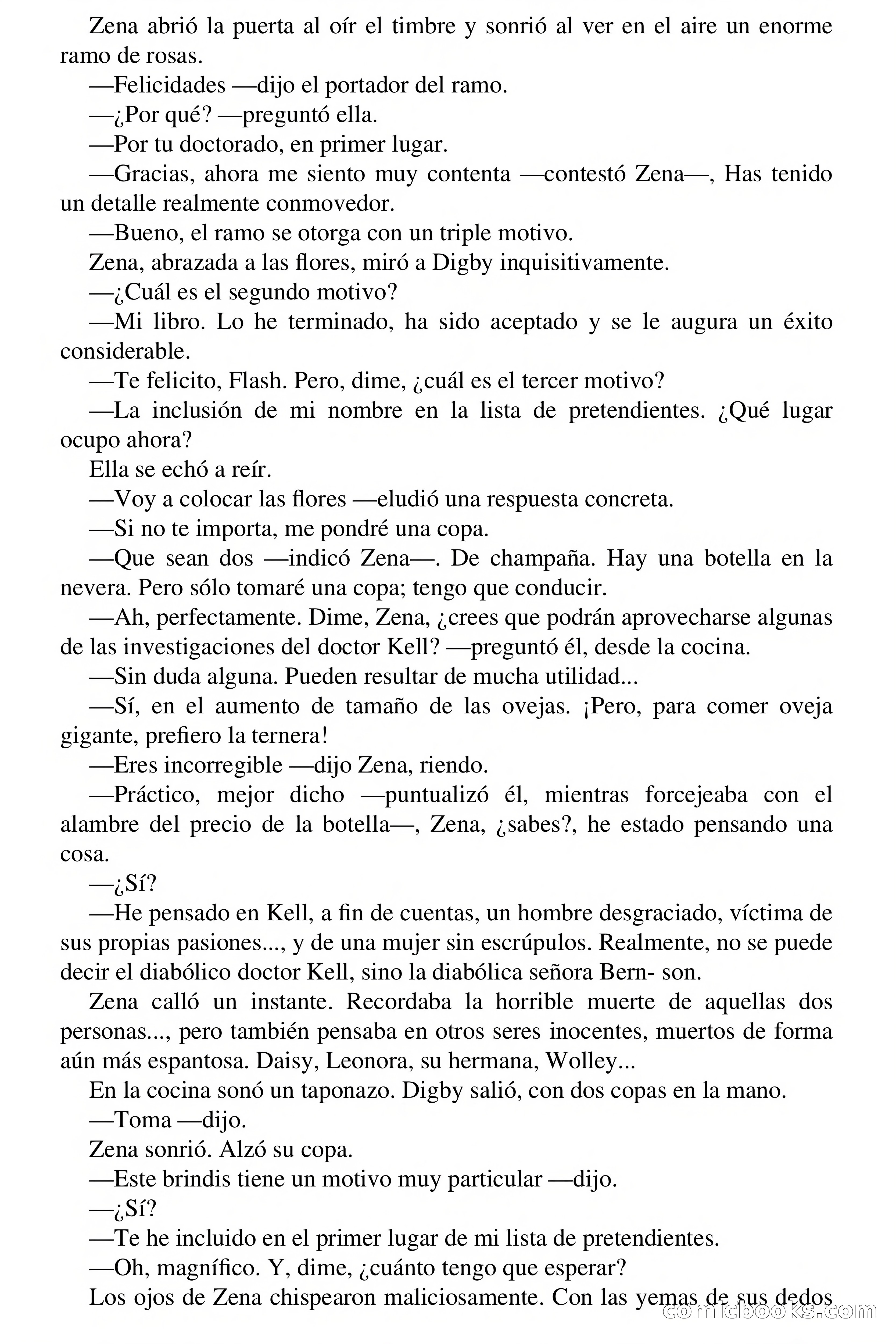 Selección Terror: El Diabólico Doctor Kell — page 73 of 74