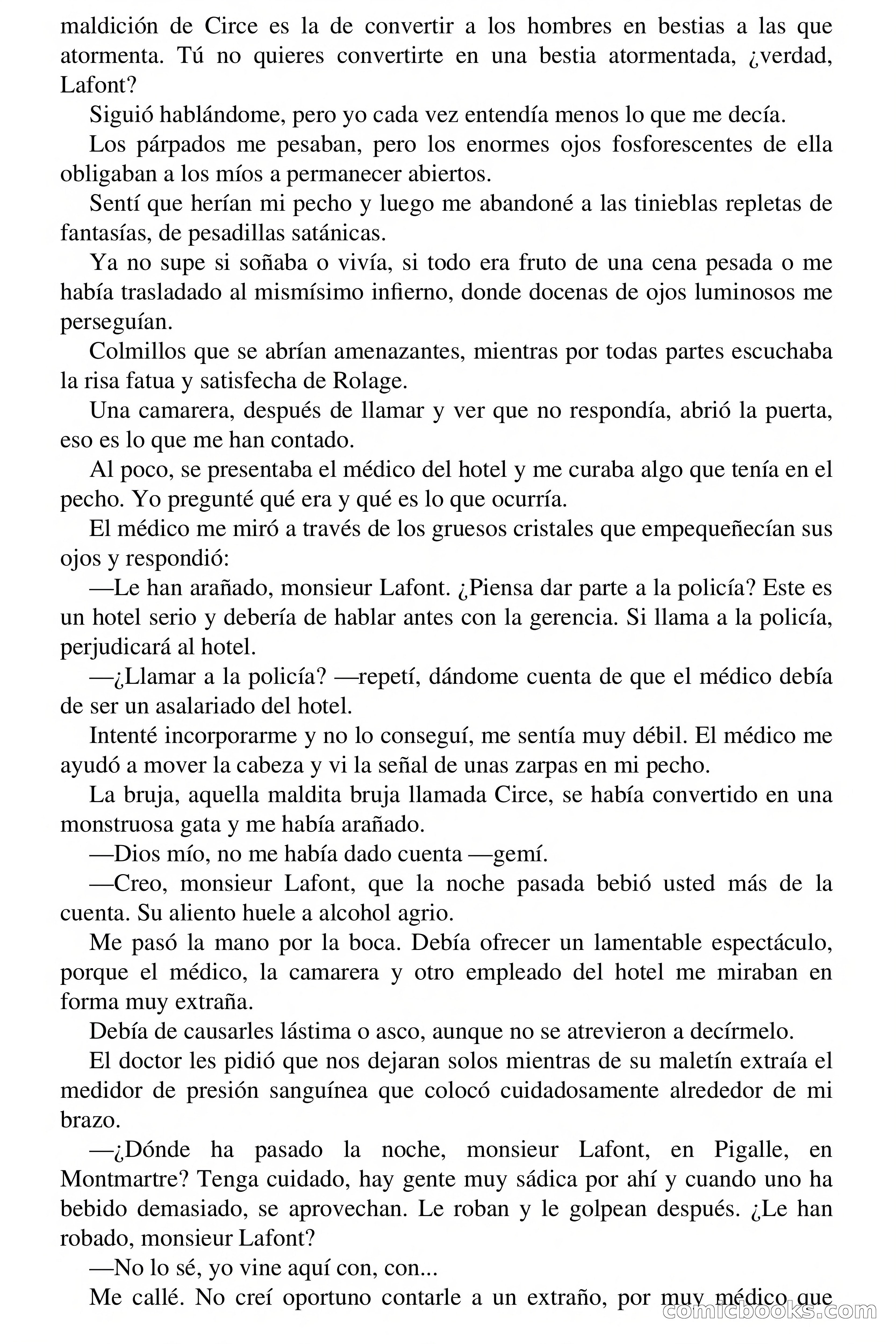 Selección Terror: Maullidos en la Noche — page 42 of 68