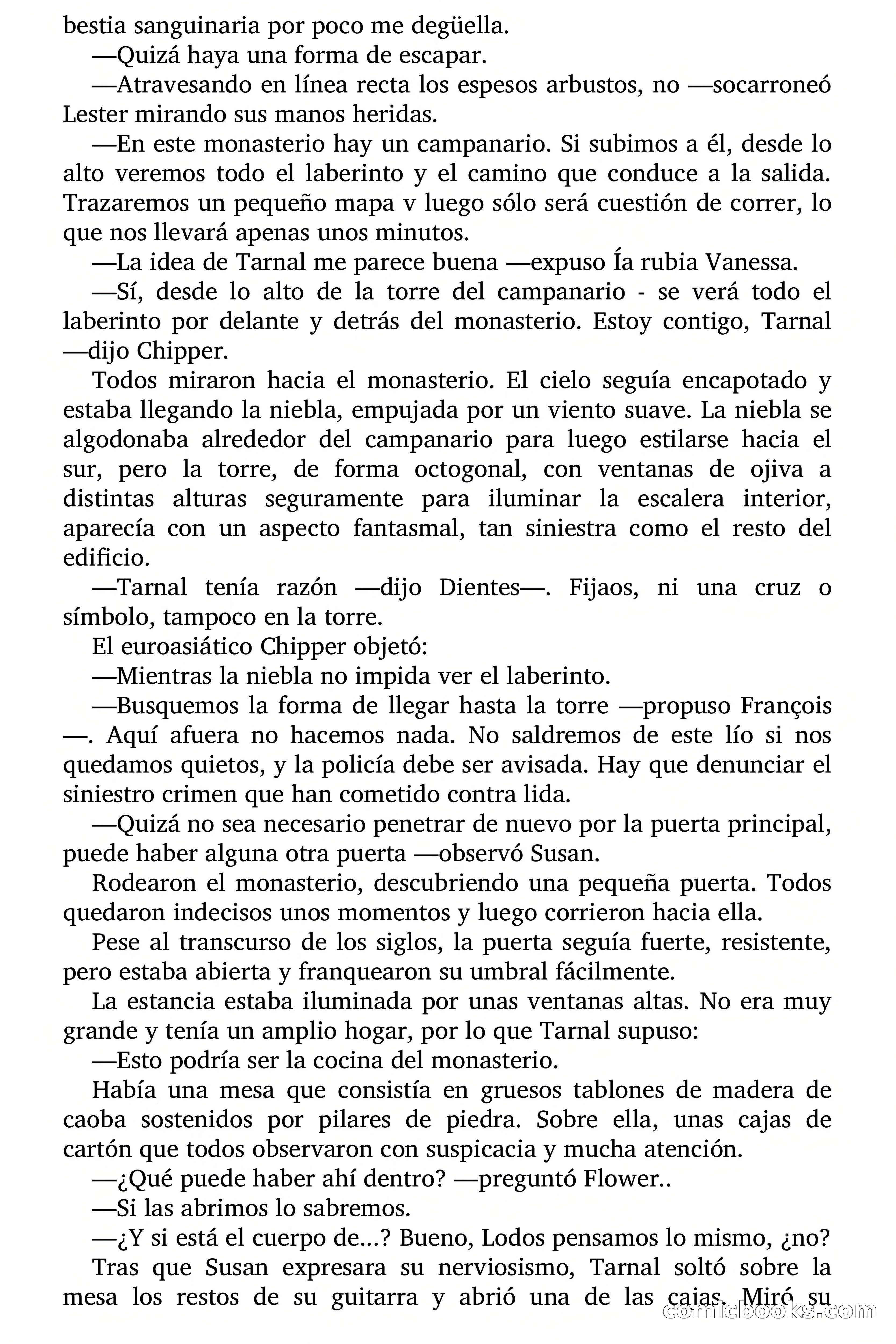 Selección Terror: El Monasterio Perdido — page 32 of 70