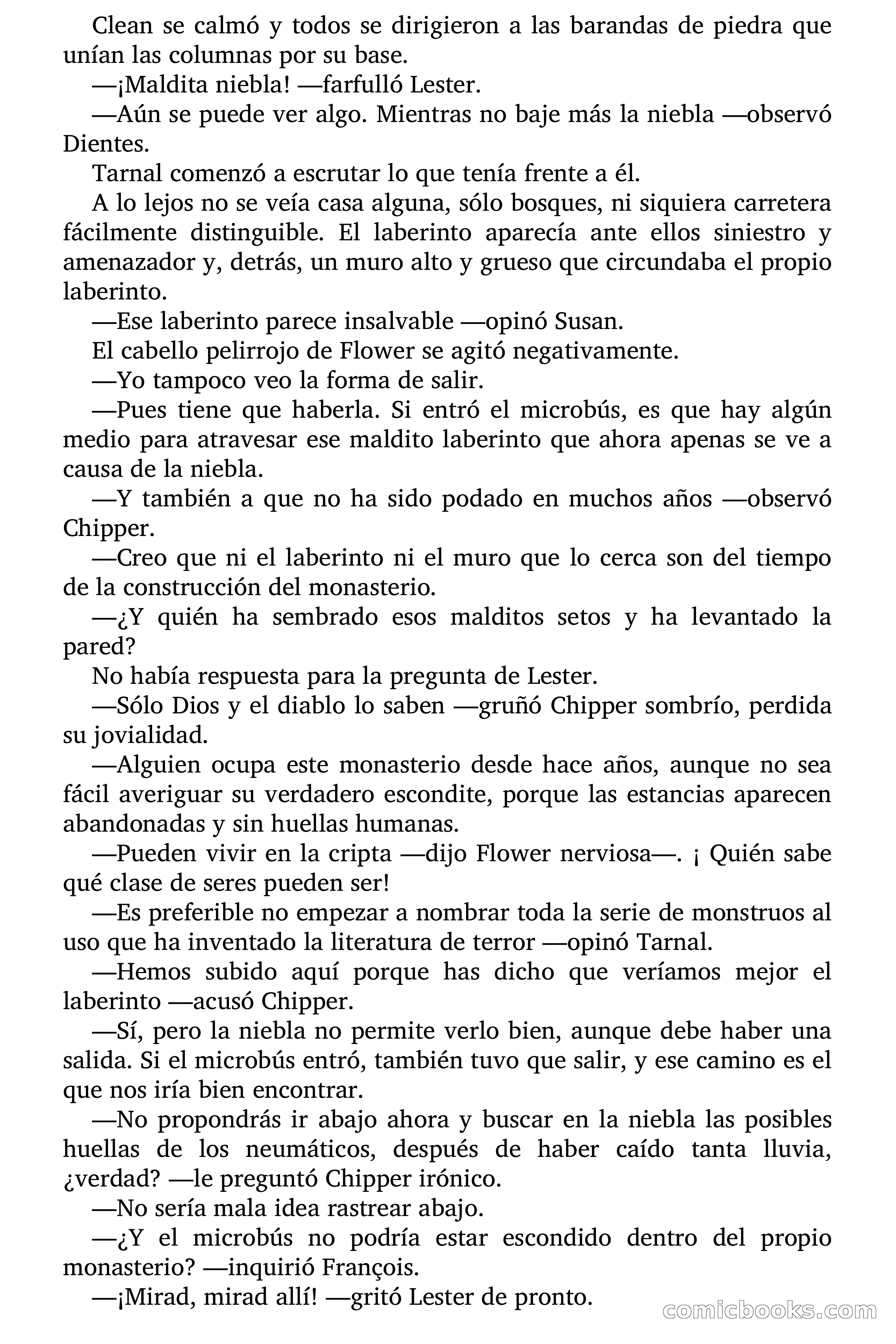 Selección Terror: El Monasterio Perdido — page 41 of 70