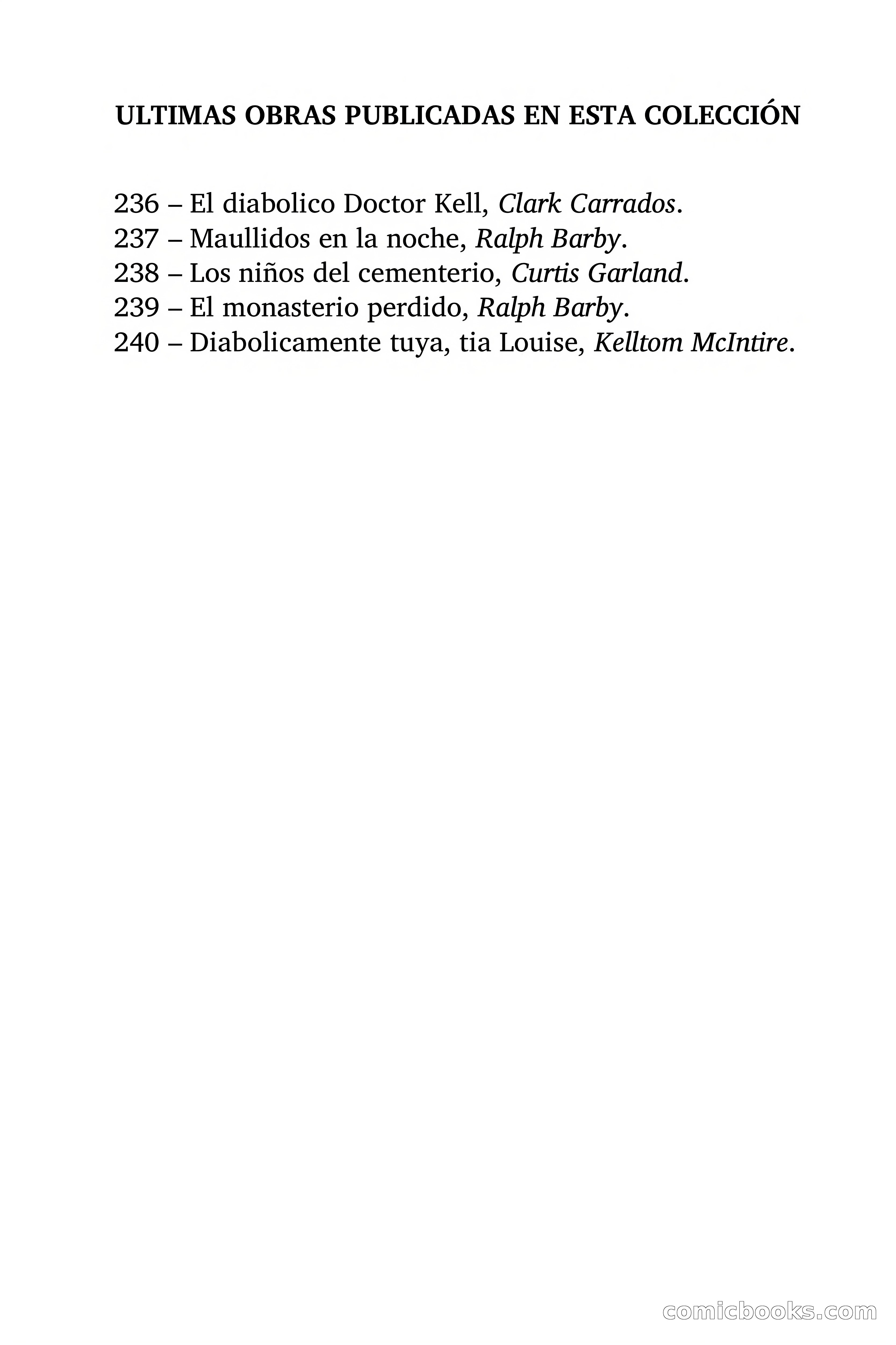 Selección Terror: Anoche salí de la tumba — page 4 of 87