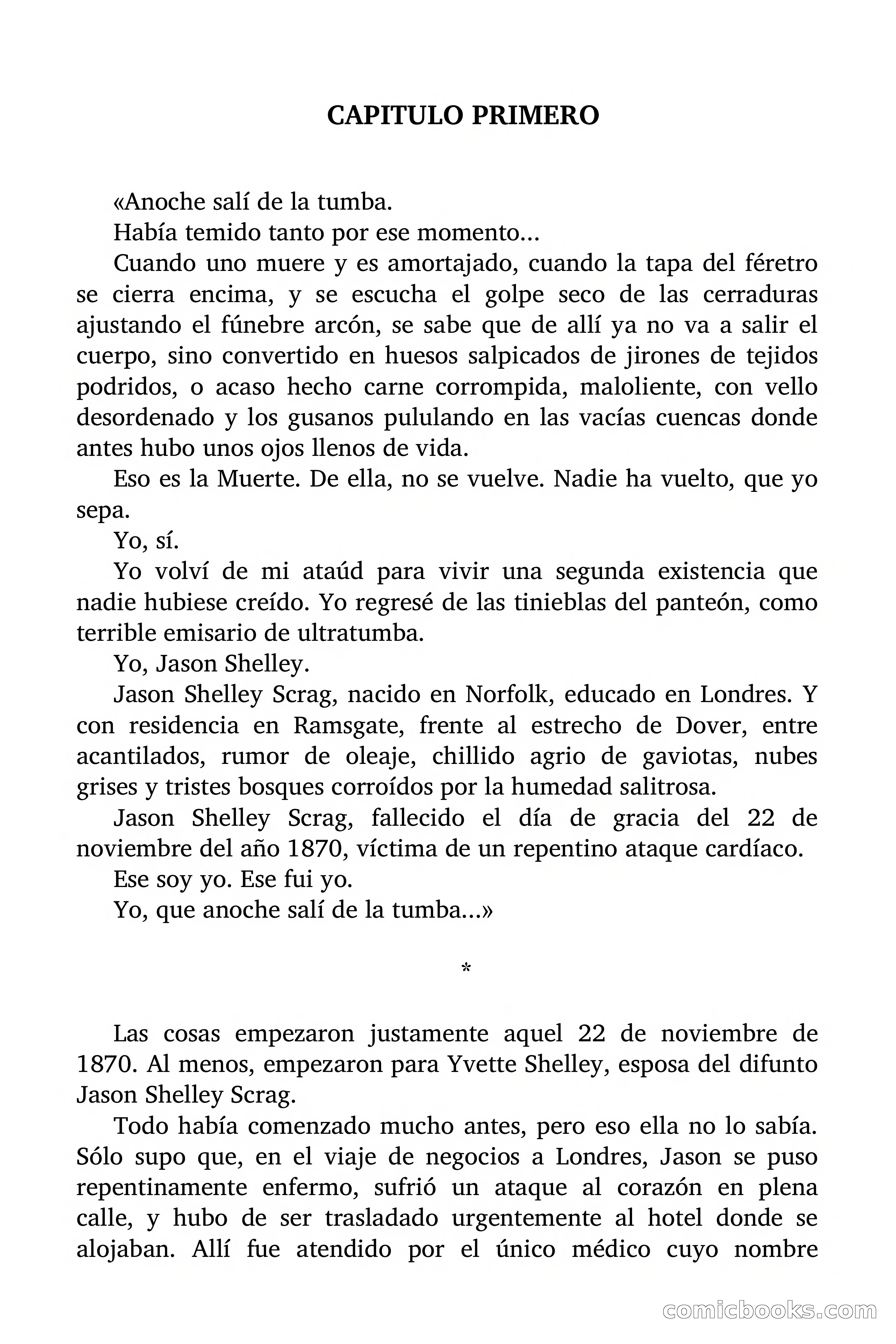 Selección Terror: Anoche salí de la tumba — page 9 of 87