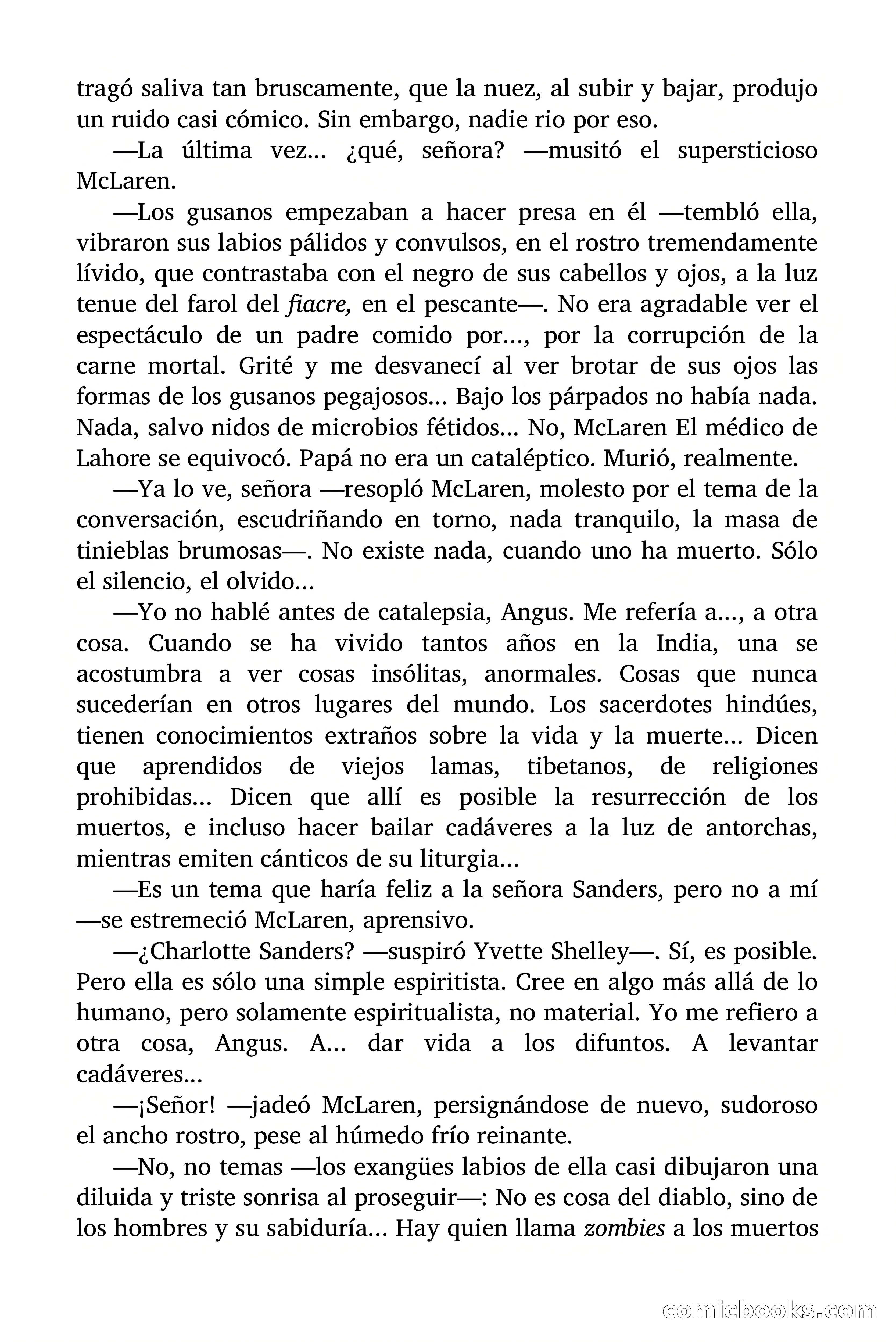 Selección Terror: Anoche salí de la tumba — page 18 of 87