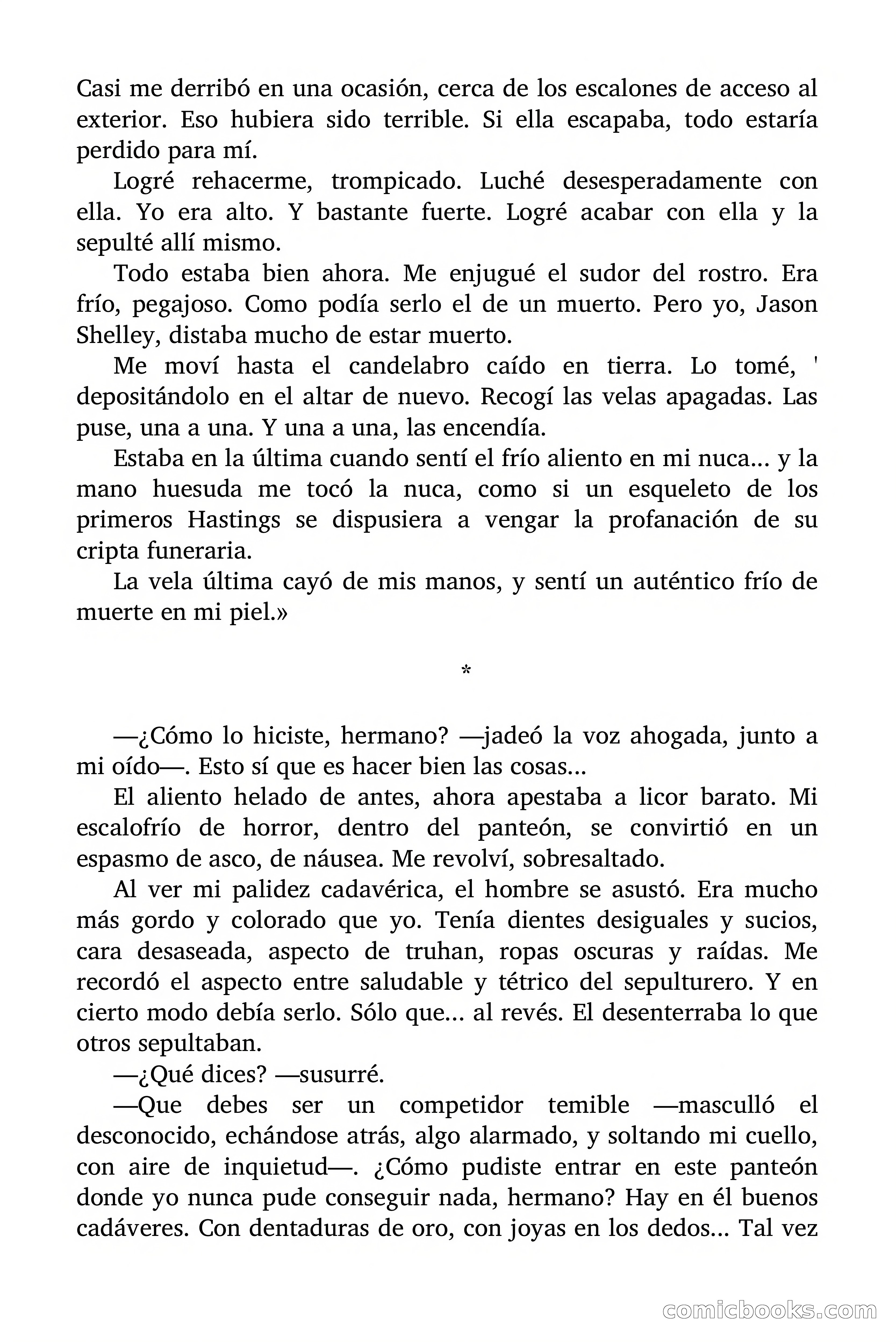 Selección Terror: Anoche salí de la tumba — page 35 of 87