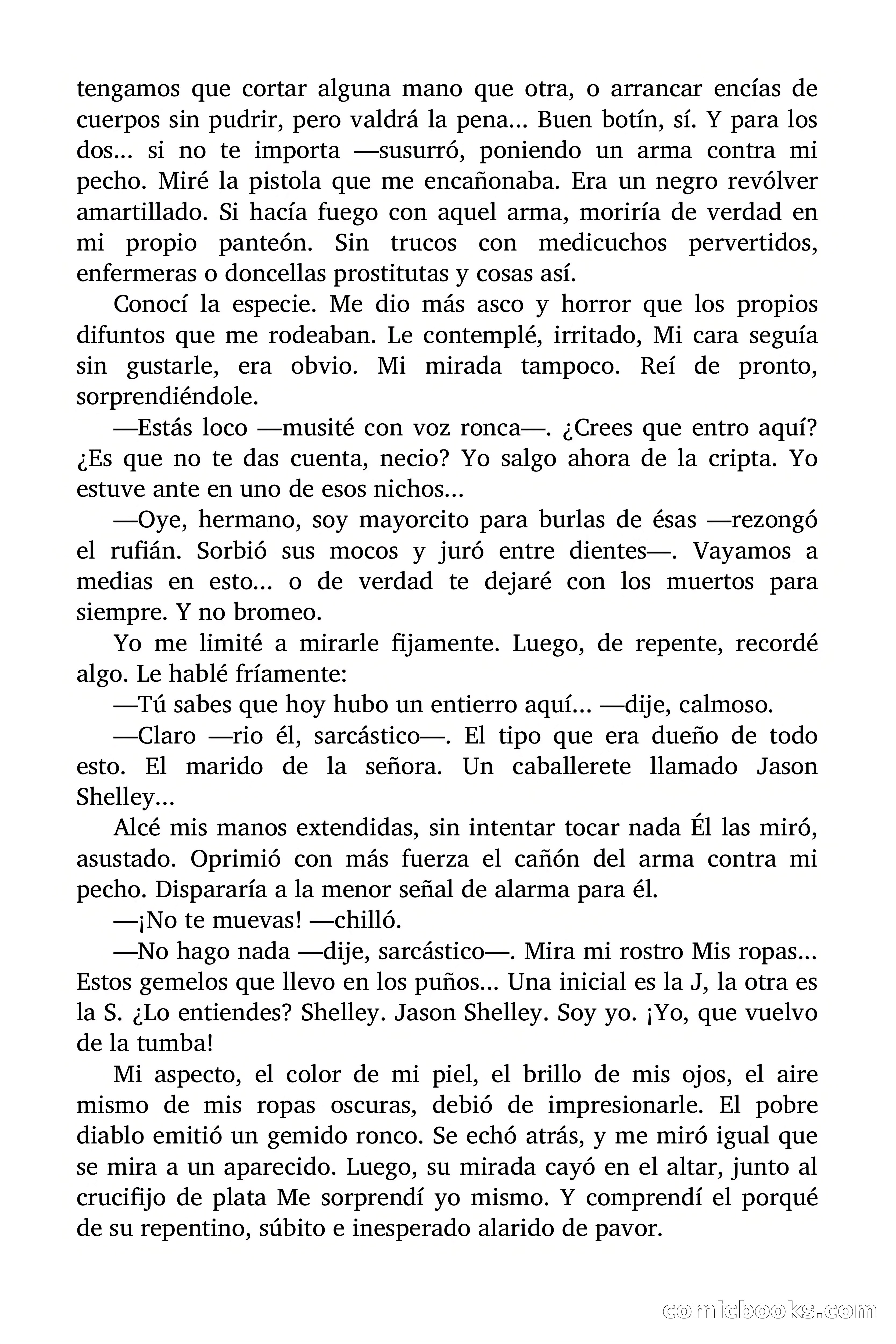 Selección Terror: Anoche salí de la tumba — page 36 of 87