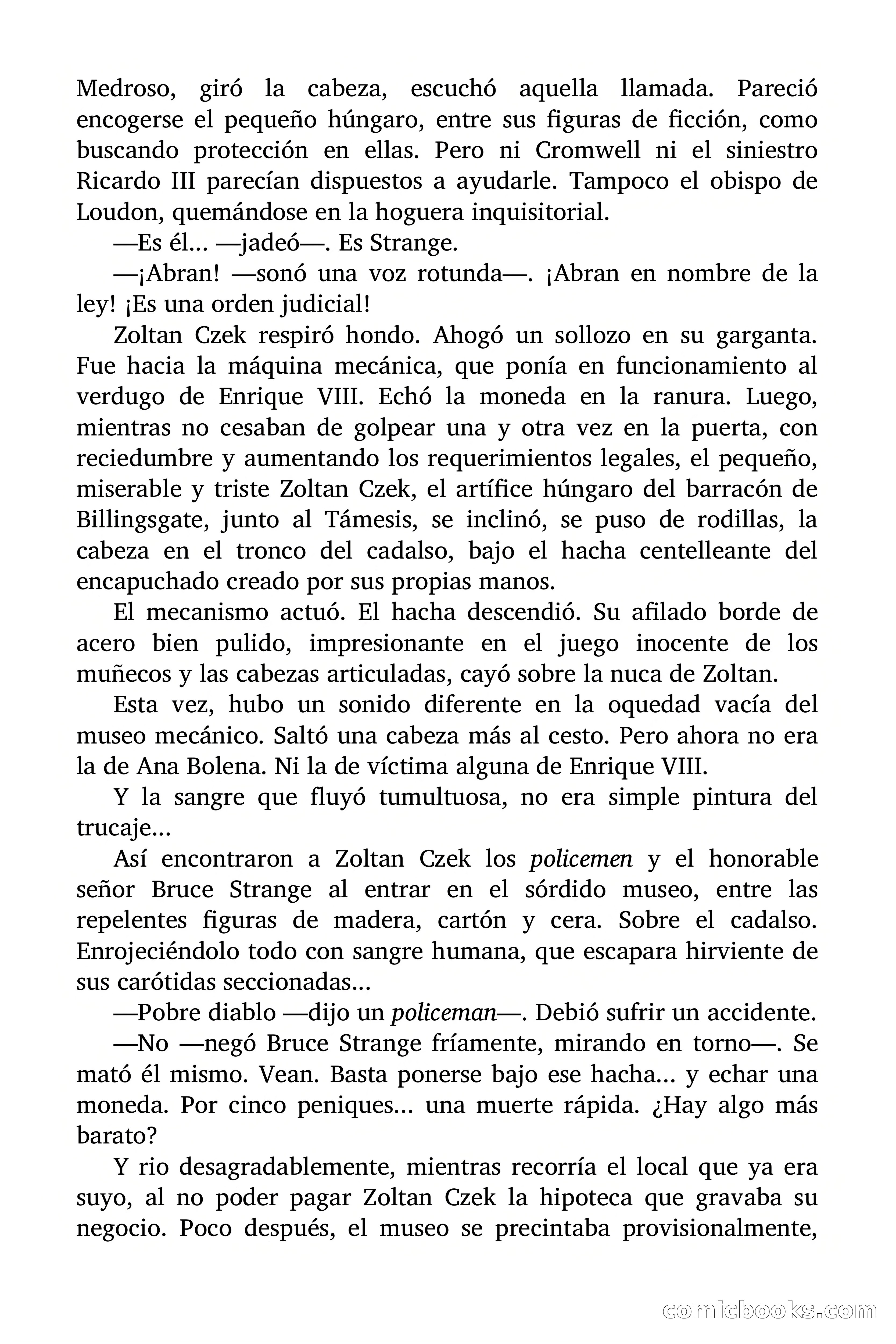 Selección Terror: Anoche salí de la tumba — page 52 of 87