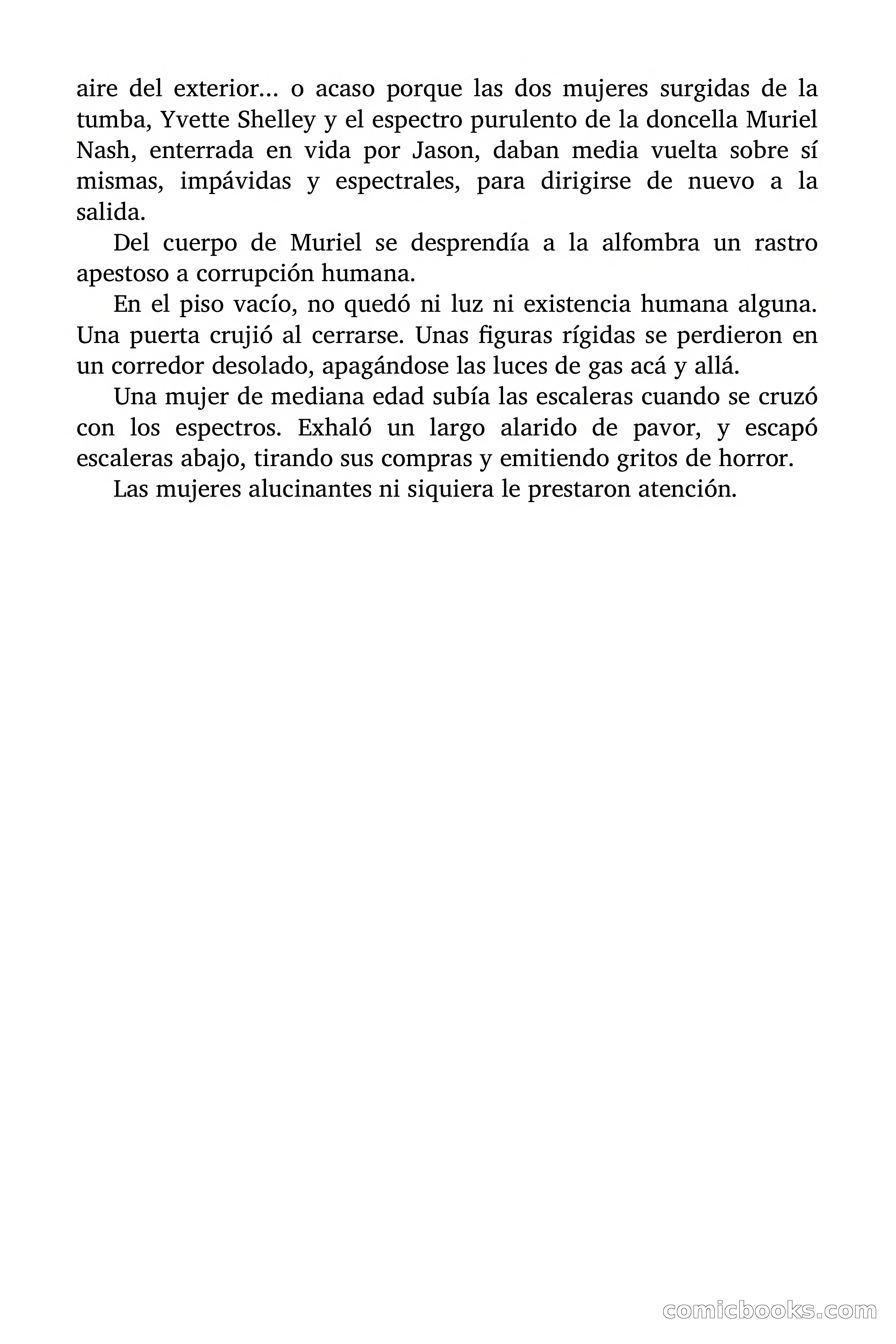 Selección Terror: Anoche salí de la tumba — page 71 of 87