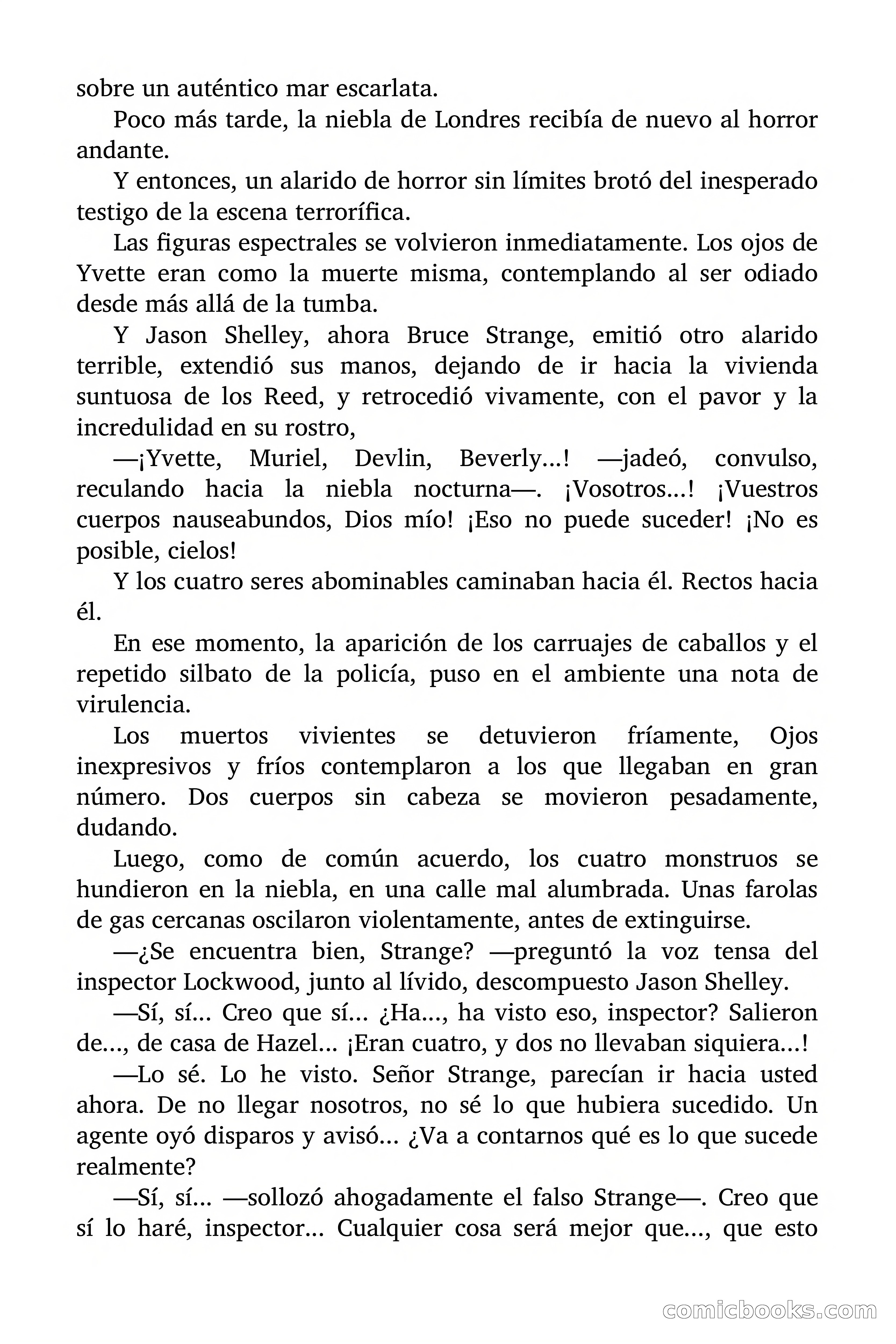 Selección Terror: Anoche salí de la tumba — page 79 of 87