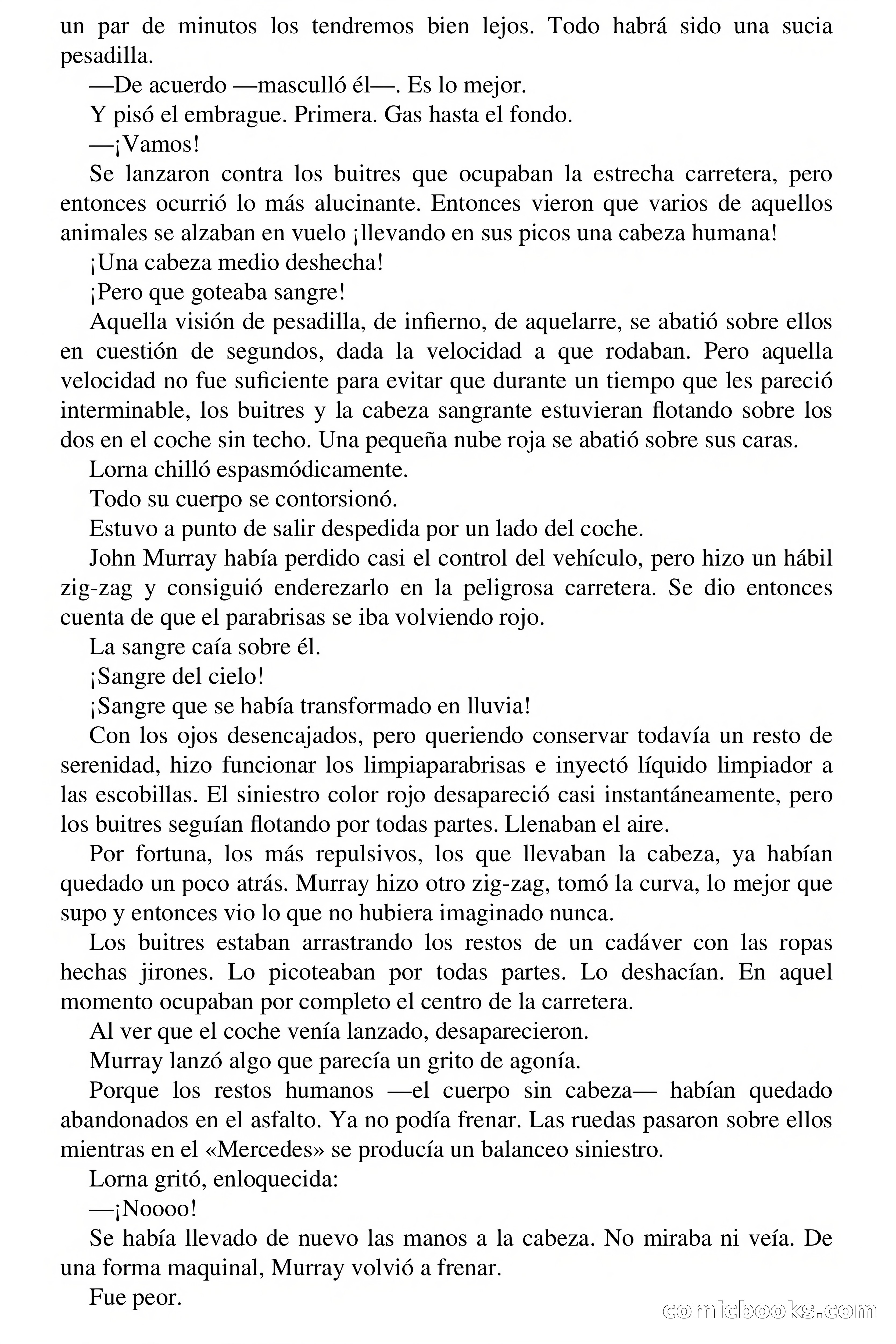 Selección Terror: El cielo lloraba sangre — page 9 of 66