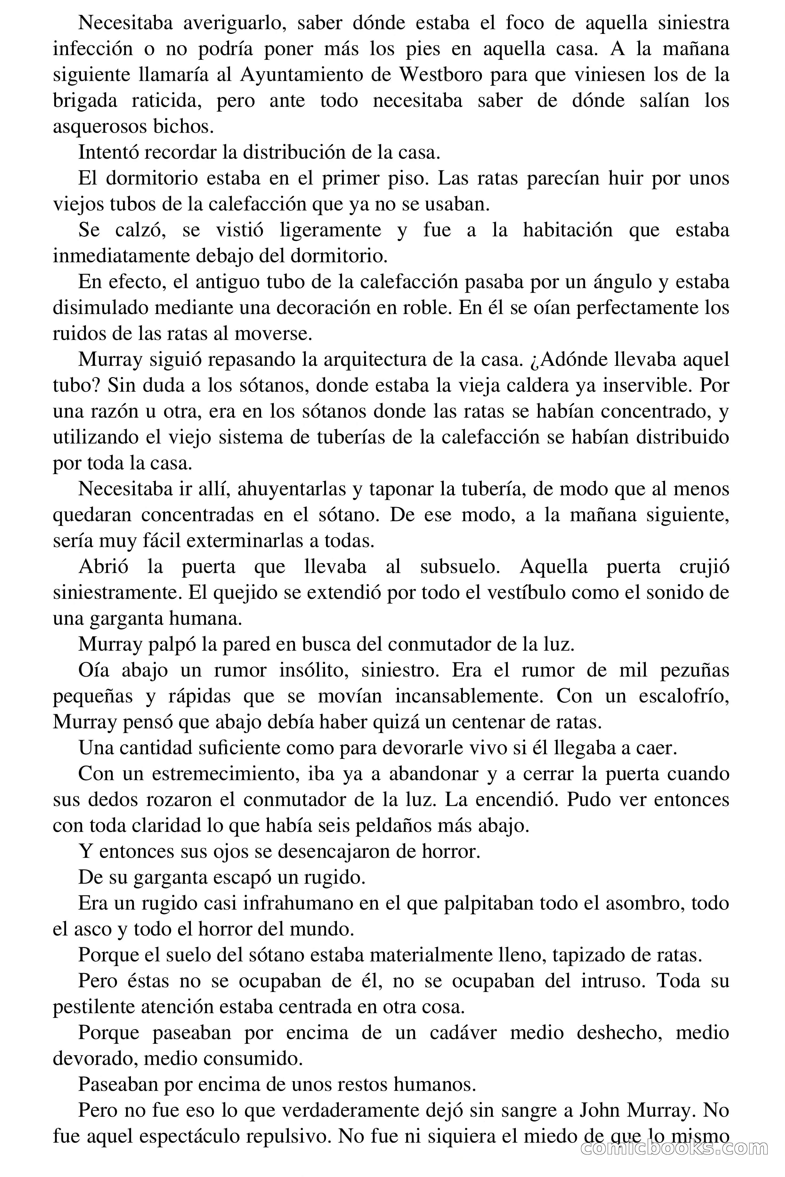 Selección Terror: El cielo lloraba sangre — page 35 of 66