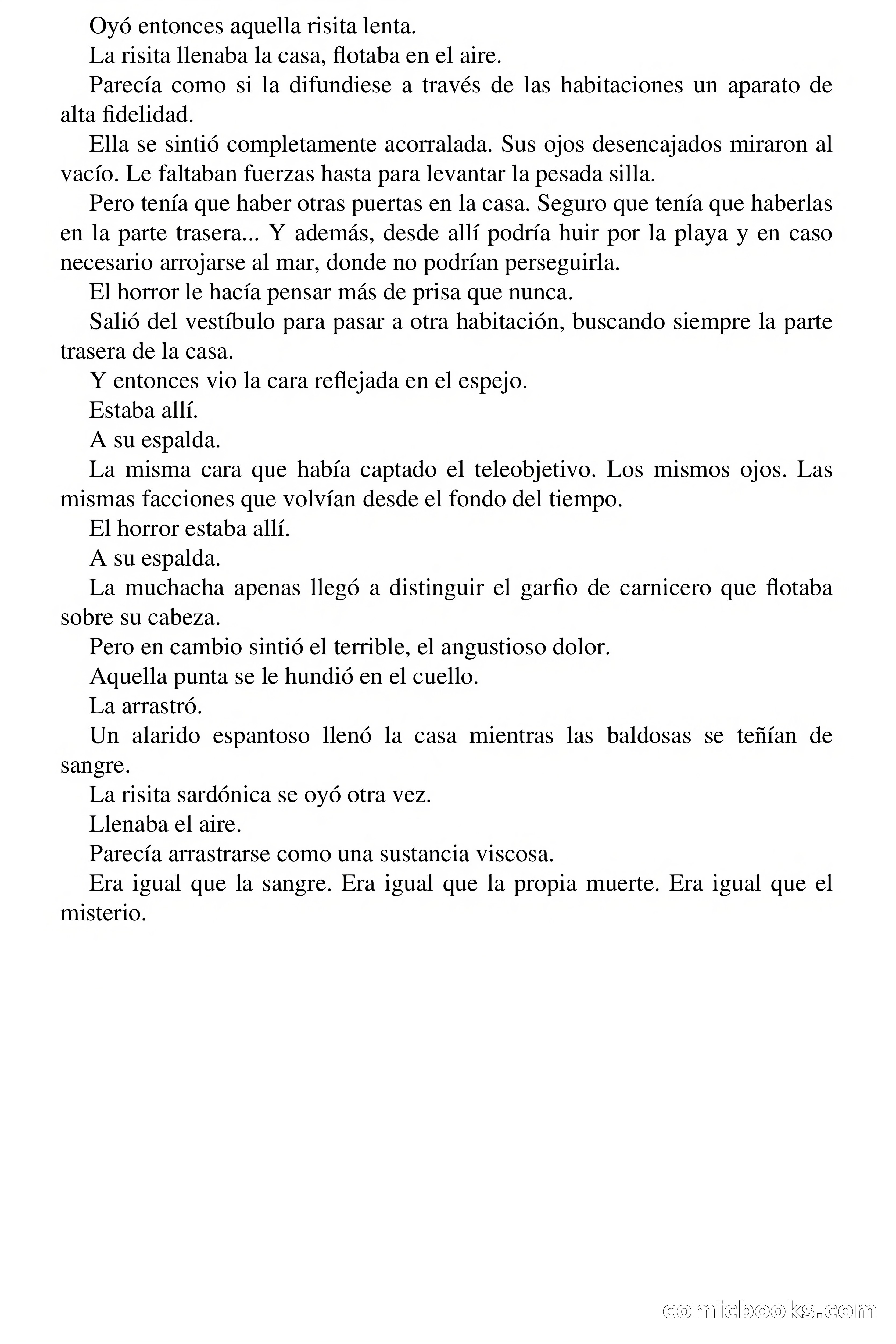 Selección Terror: El cielo lloraba sangre — page 52 of 66