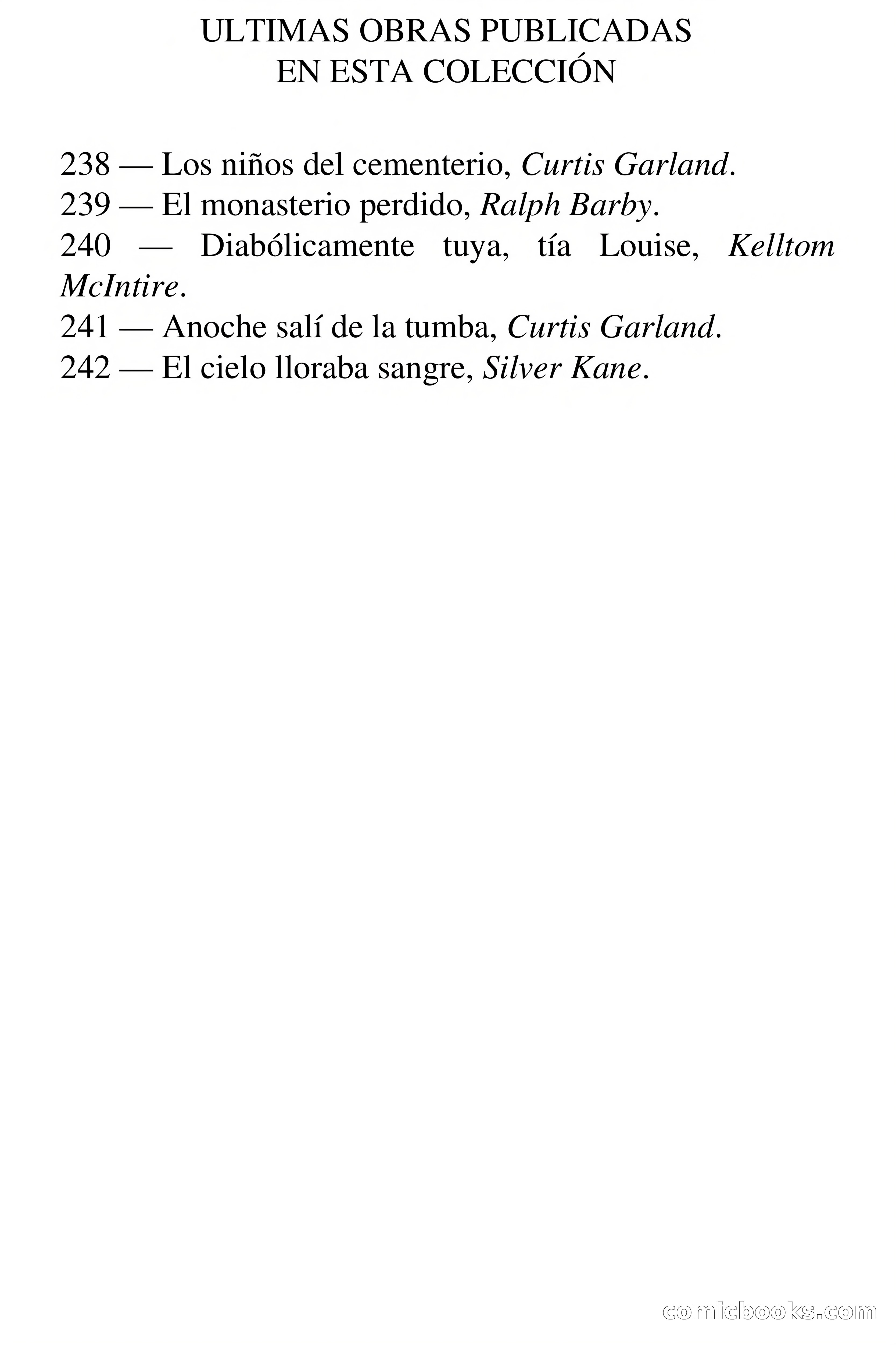 Selección Terror: La sangre exige un precio — page 3 of 70