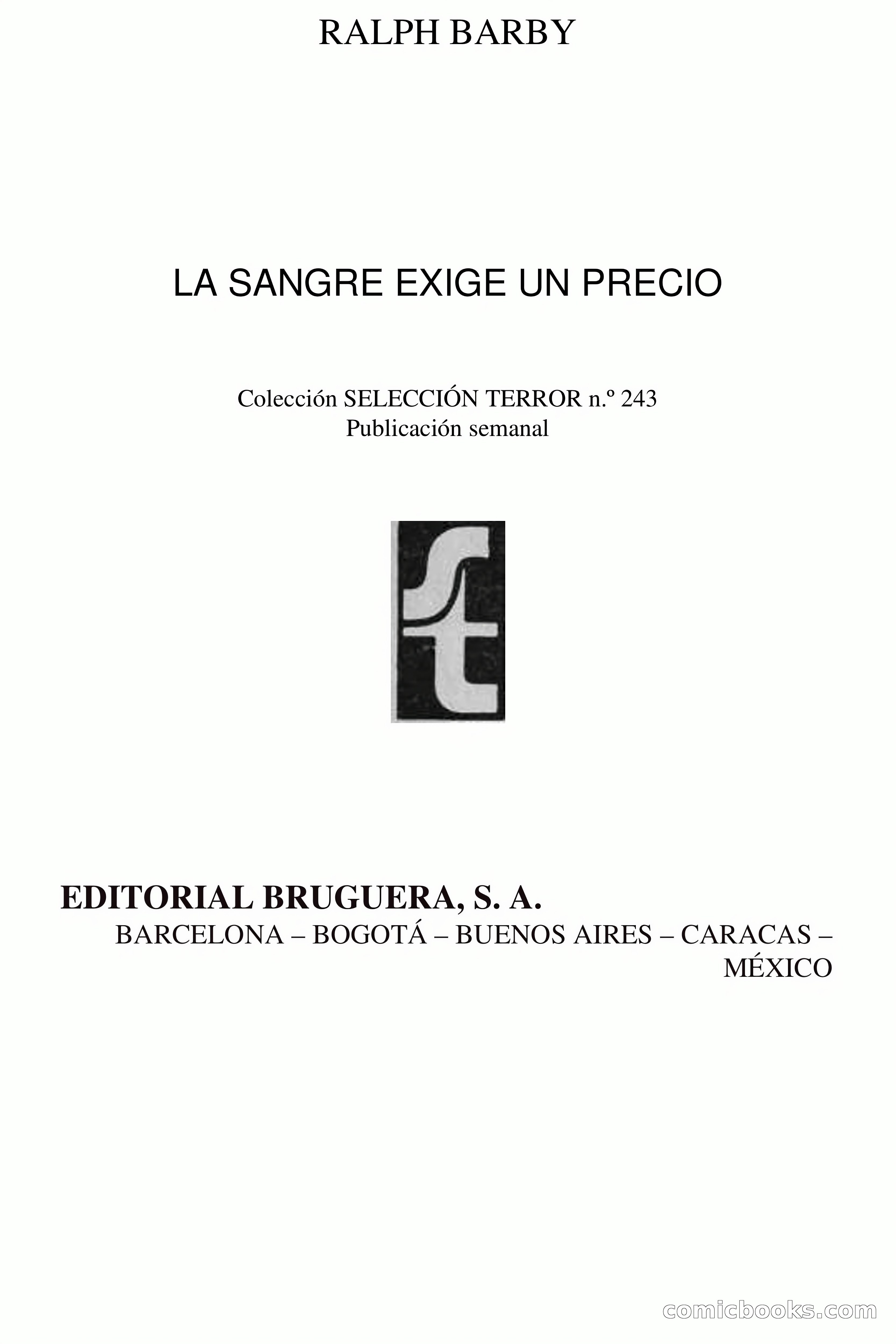 Selección Terror: La sangre exige un precio — page 4 of 70