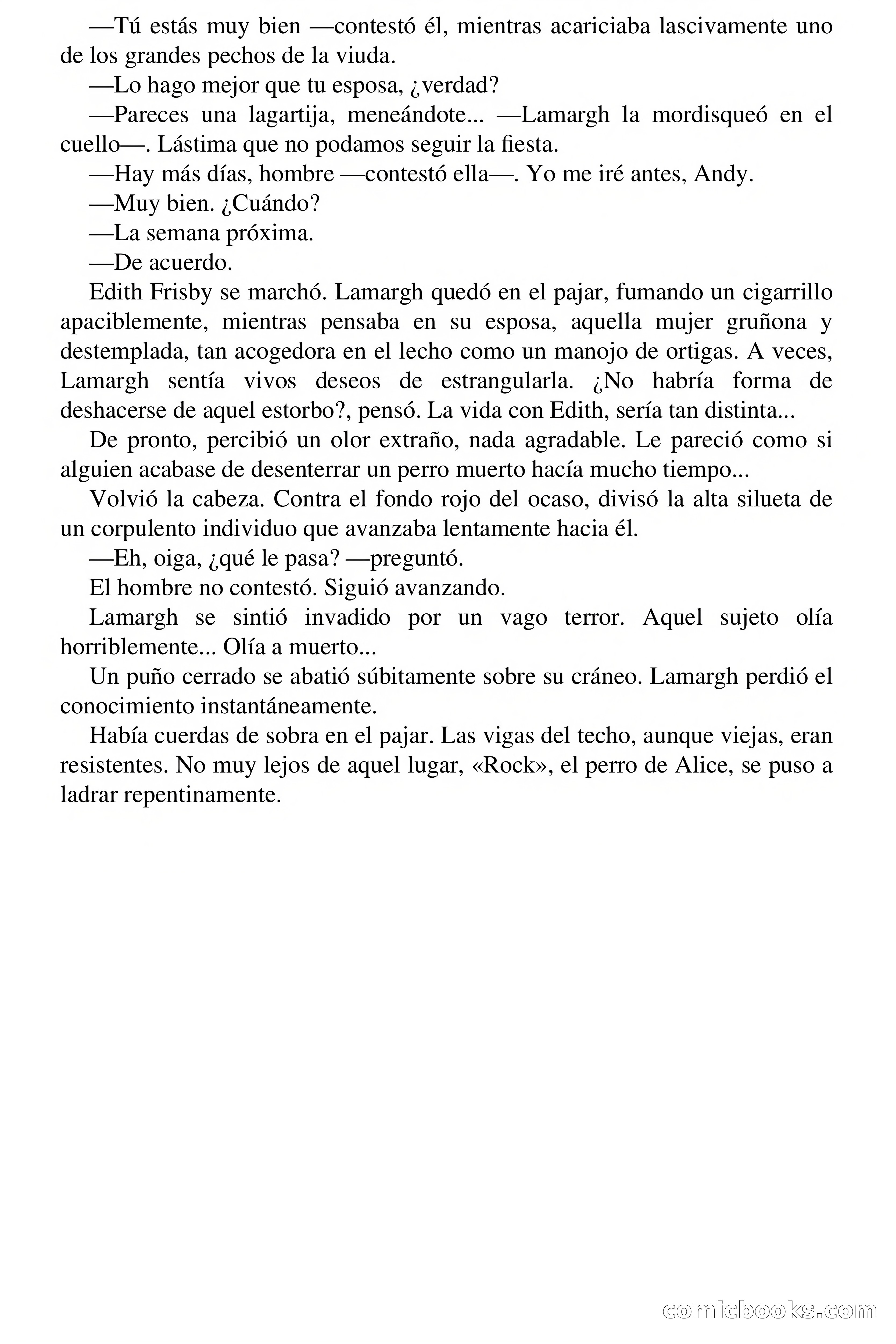 Clark Carrados: ¡Déjame dormir en mi tumba! — page 36 of 70