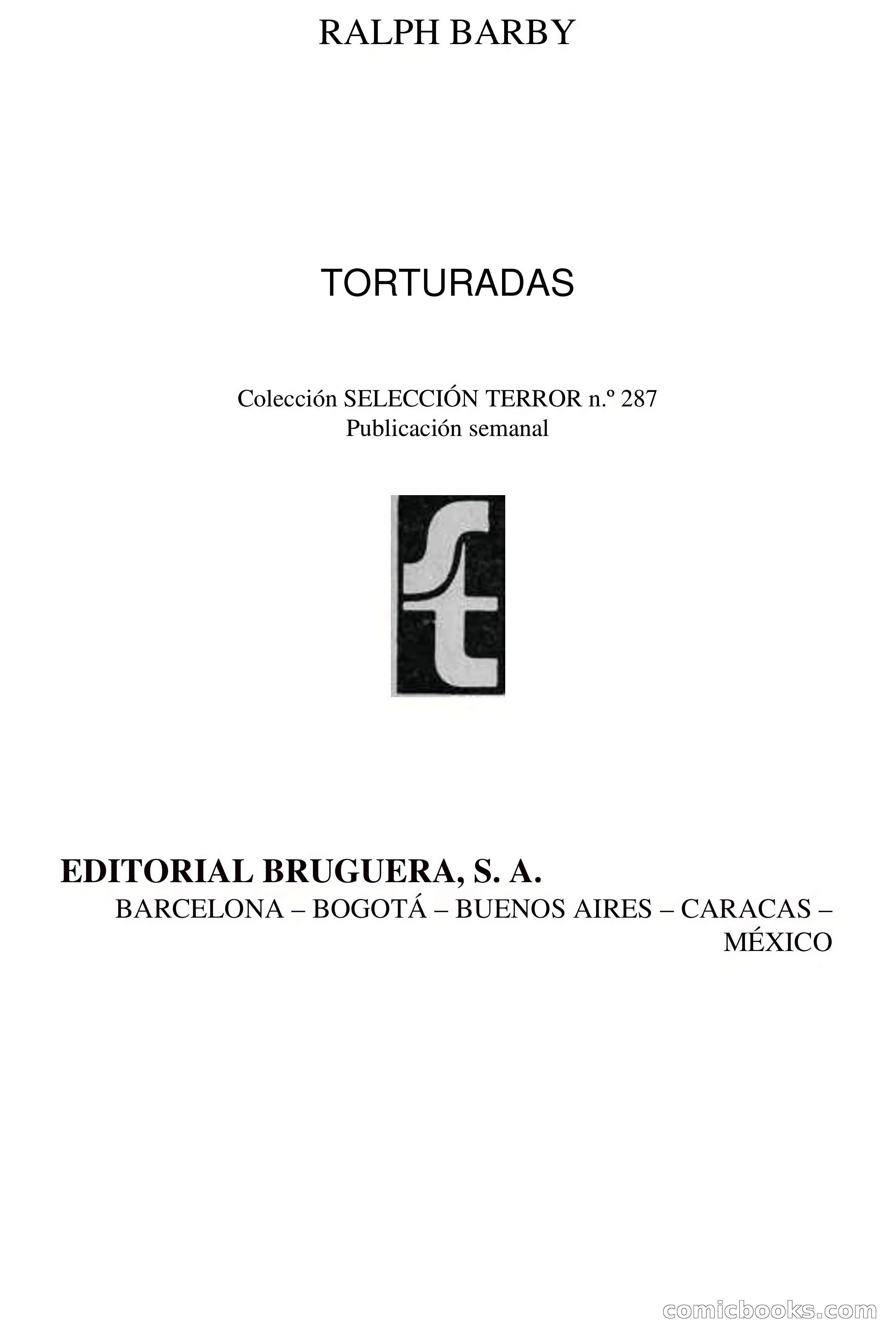 Selección Terror: Torturadas — page 4 of 69