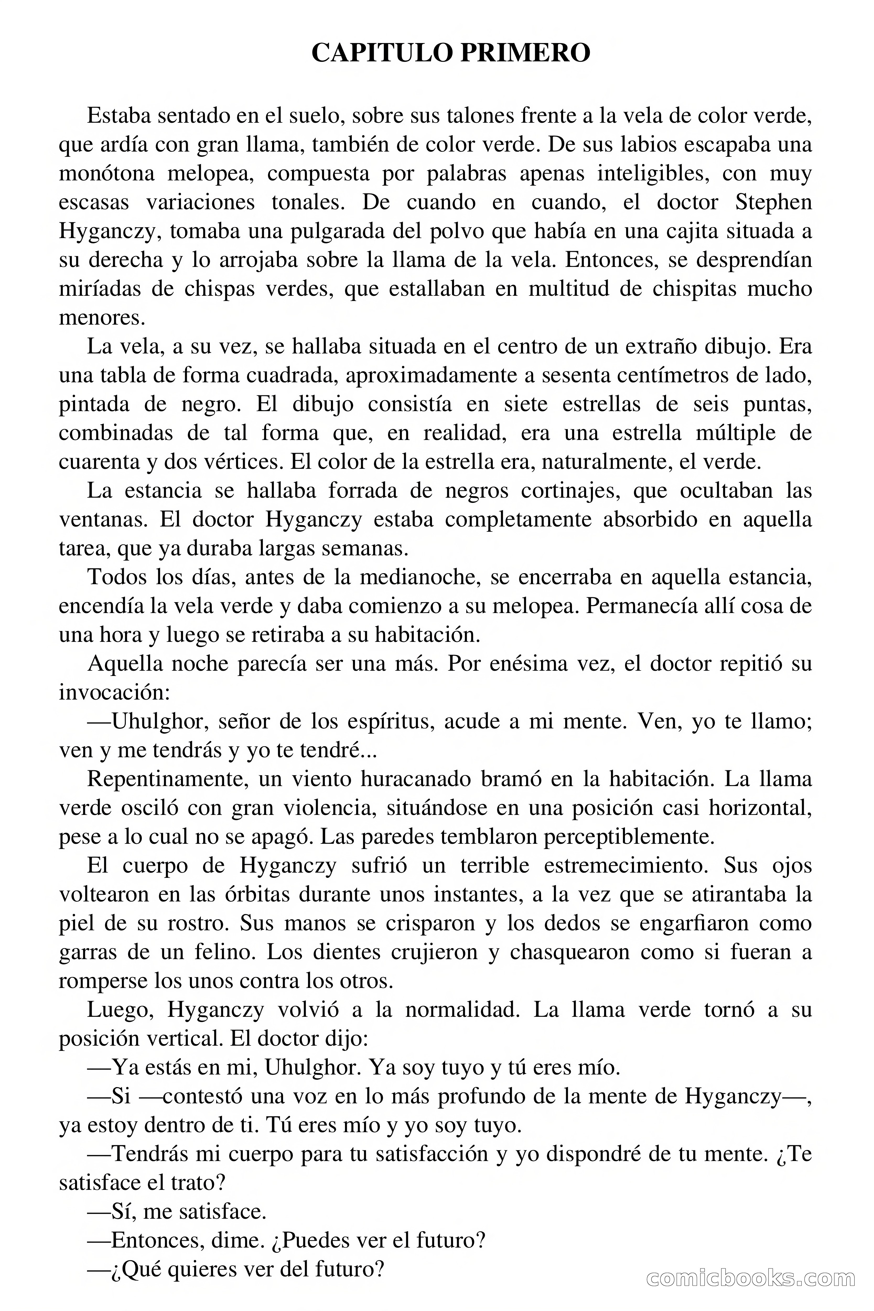 Clark Carrados: La llama verde — page 6 of 72