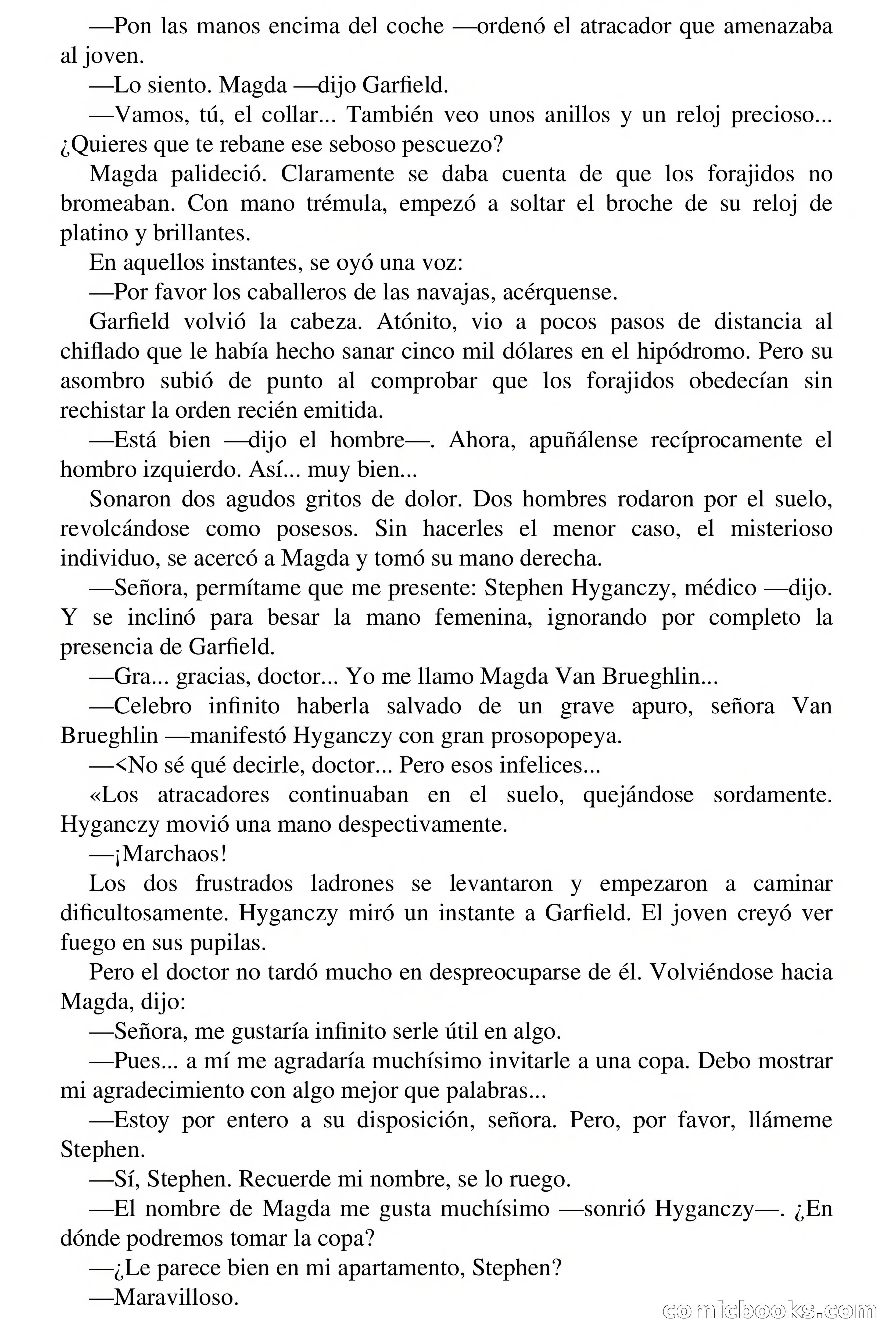 Clark Carrados: La llama verde — page 10 of 72