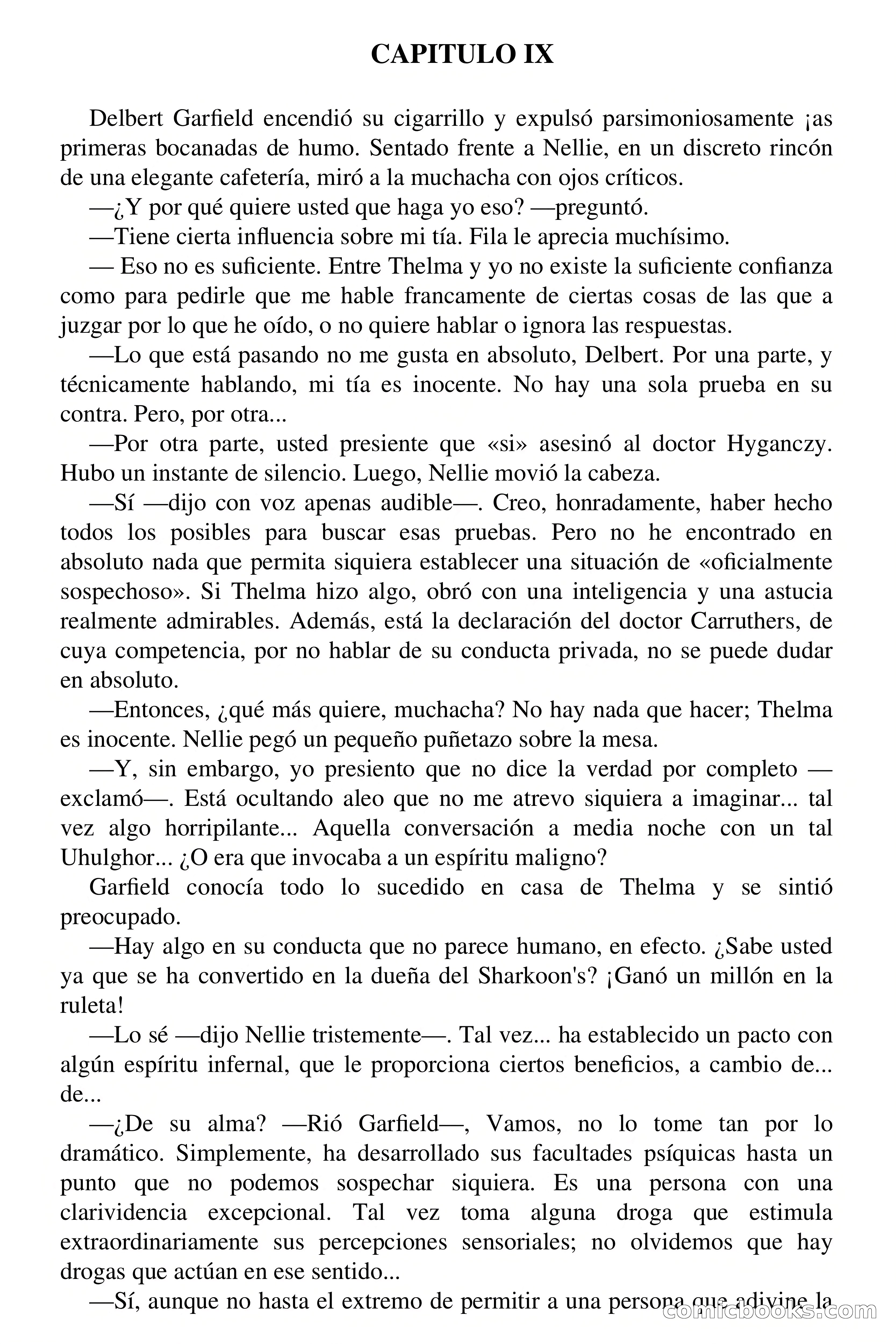 Clark Carrados: La llama verde — page 50 of 72
