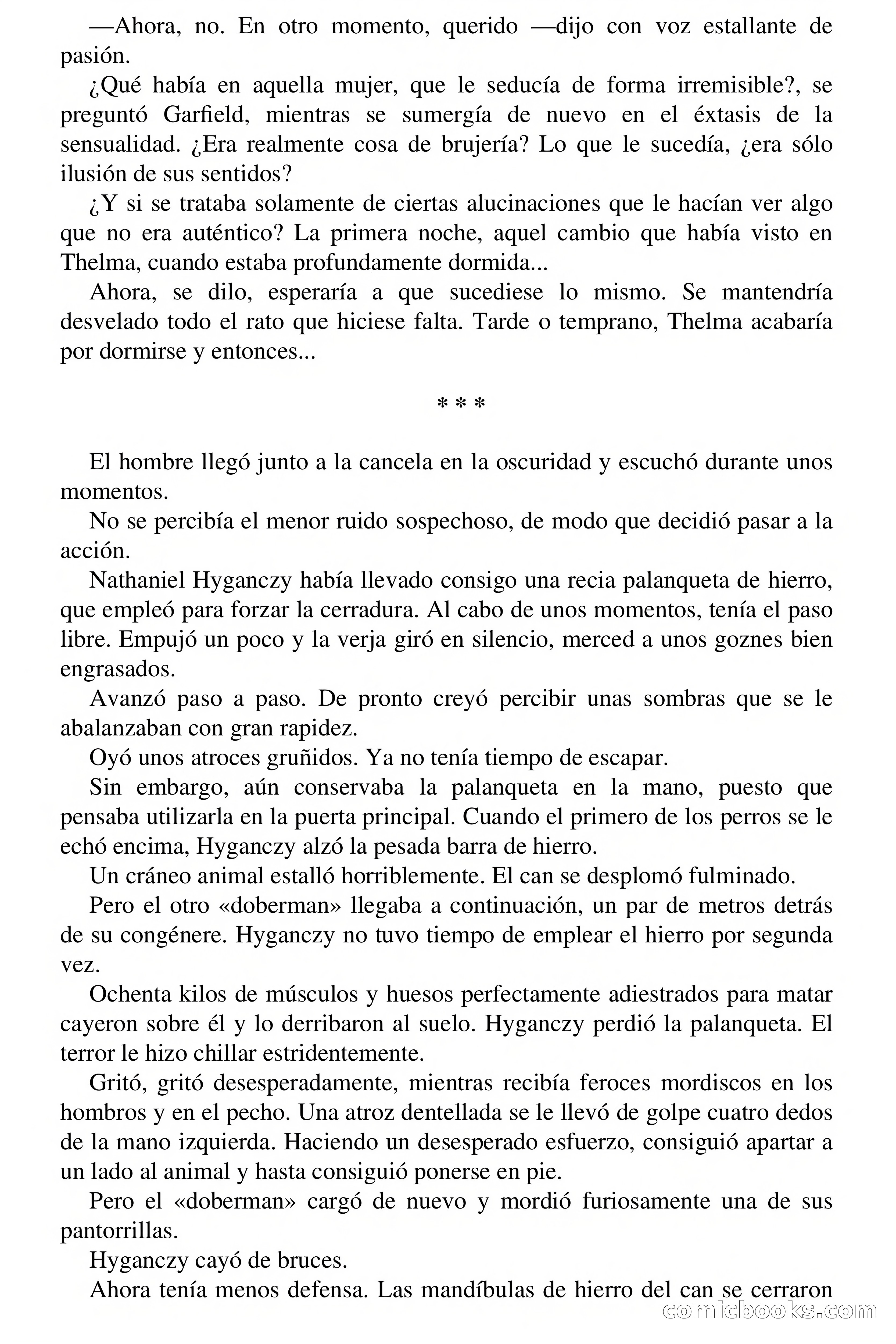 Clark Carrados: La llama verde — page 58 of 72
