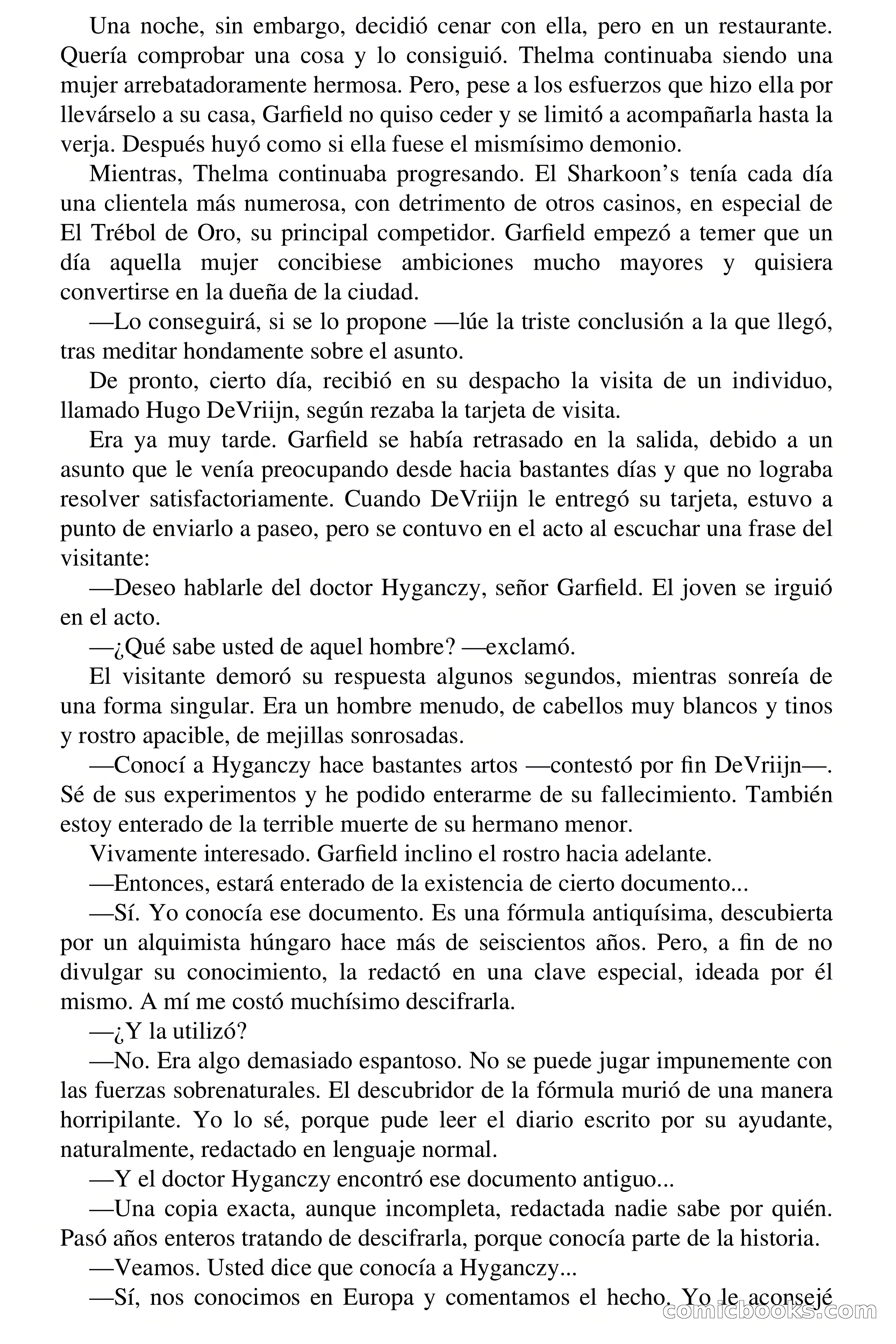 Clark Carrados: La llama verde — page 64 of 72