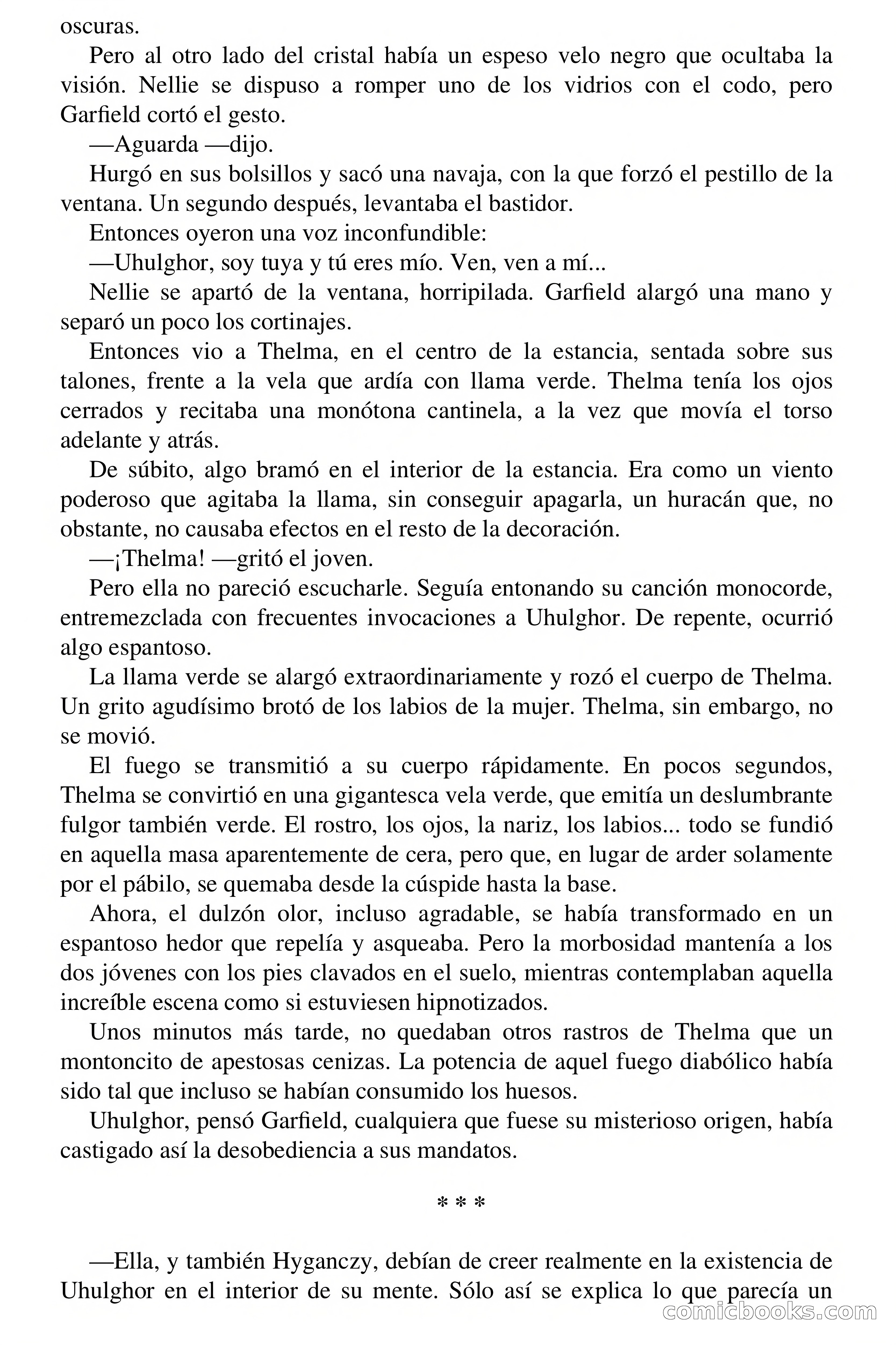 Clark Carrados: La llama verde — page 69 of 72