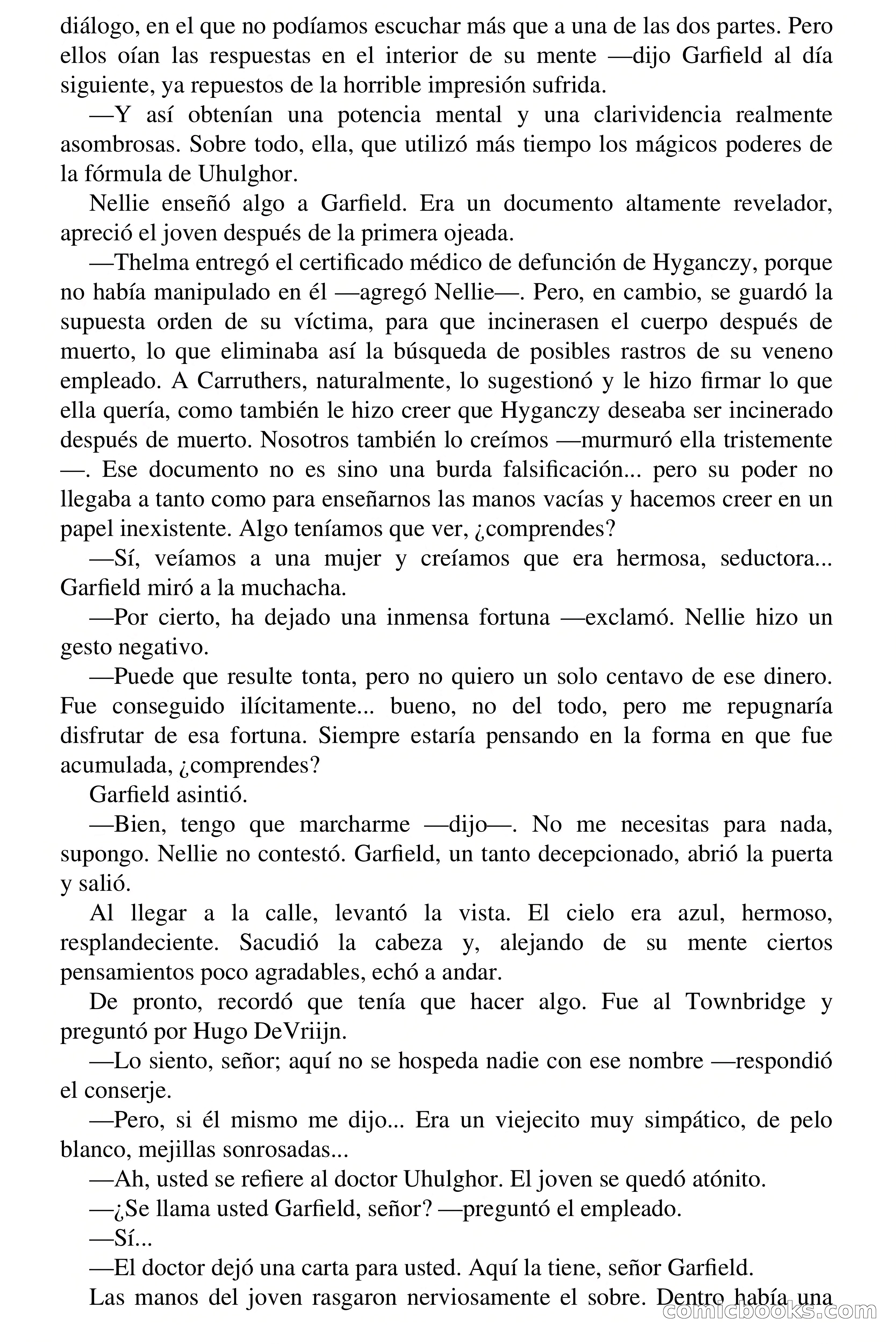 Clark Carrados: La llama verde — page 70 of 72