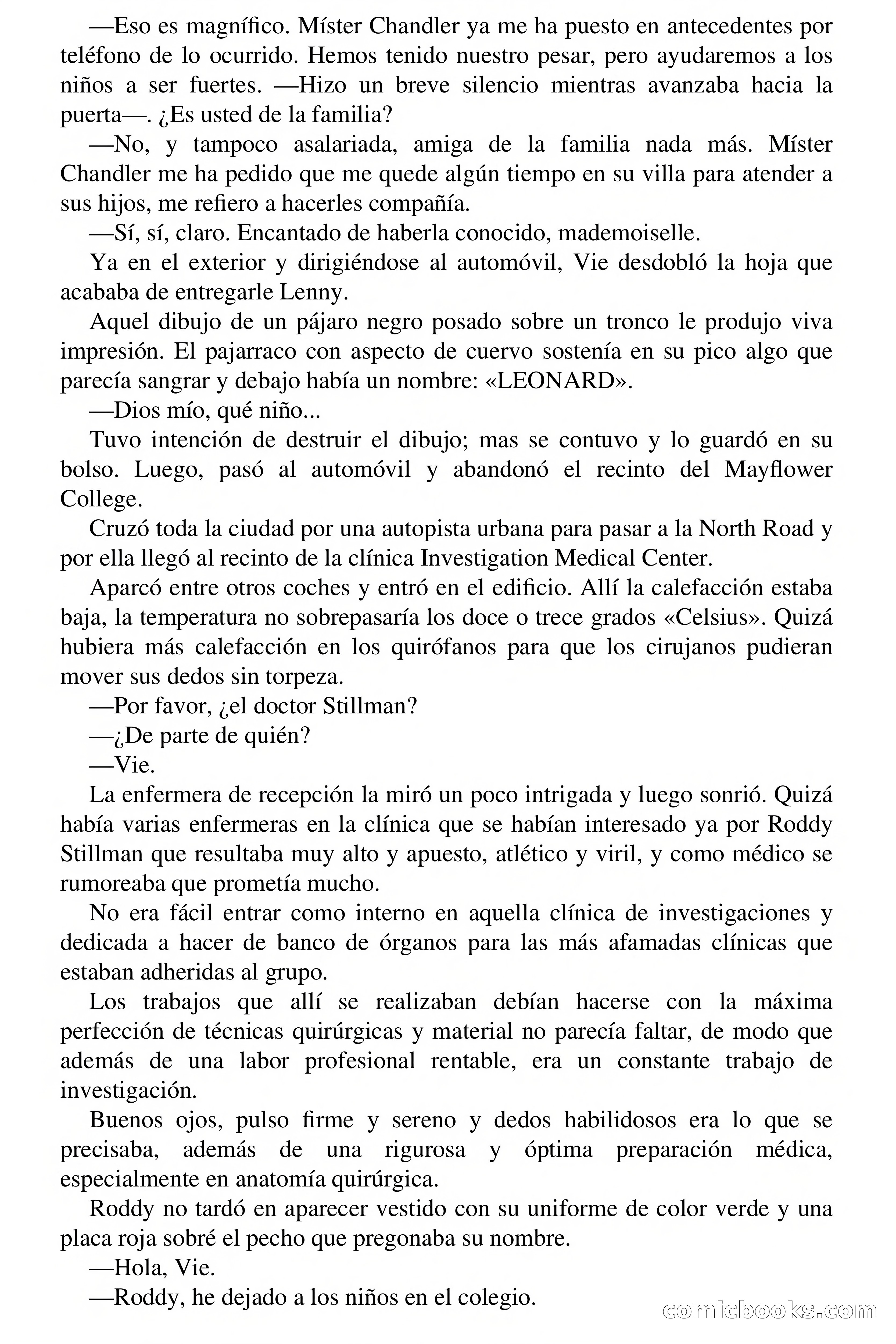 Un pájaro llamado Leonard — page 36 of 68