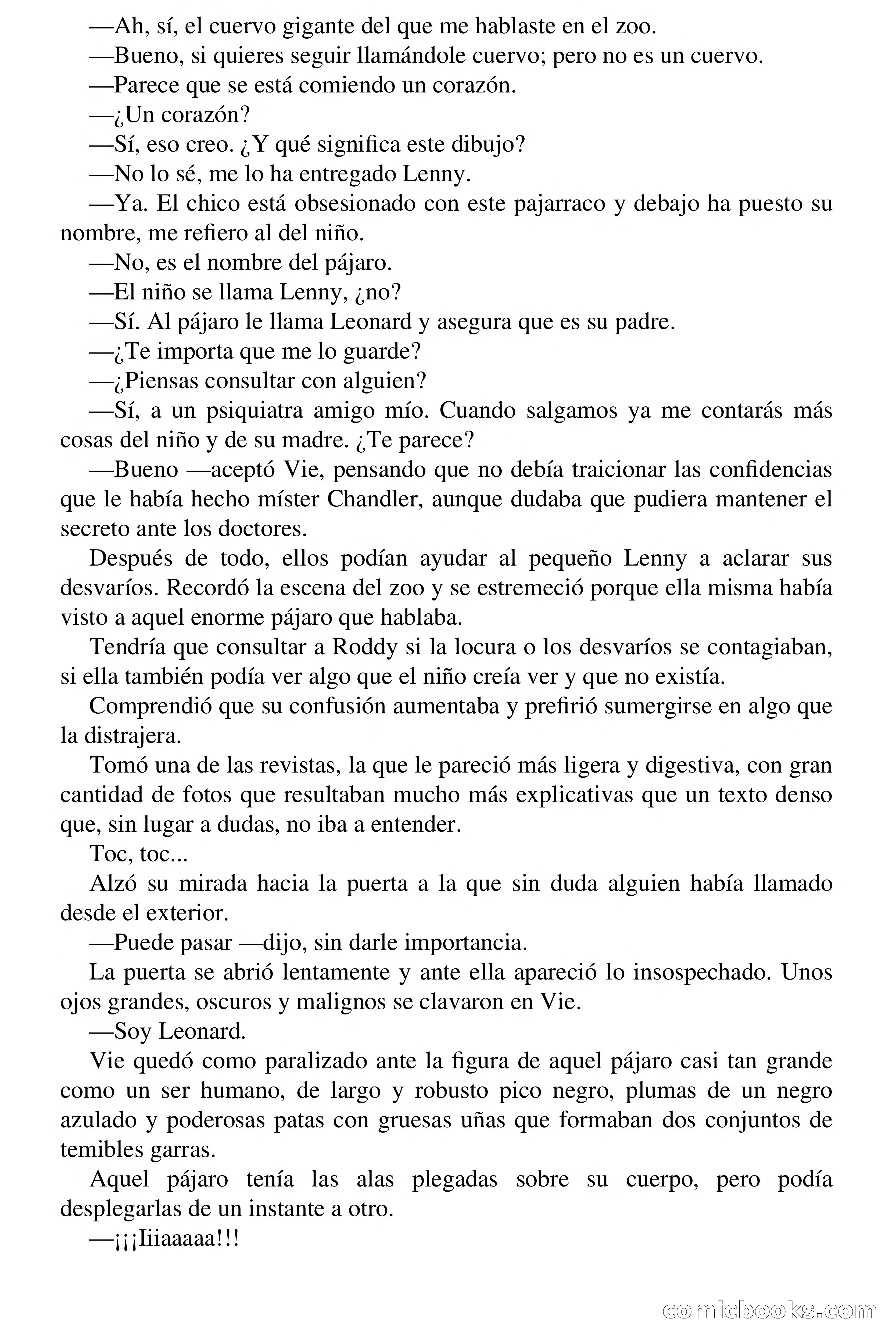 Un pájaro llamado Leonard — page 39 of 68