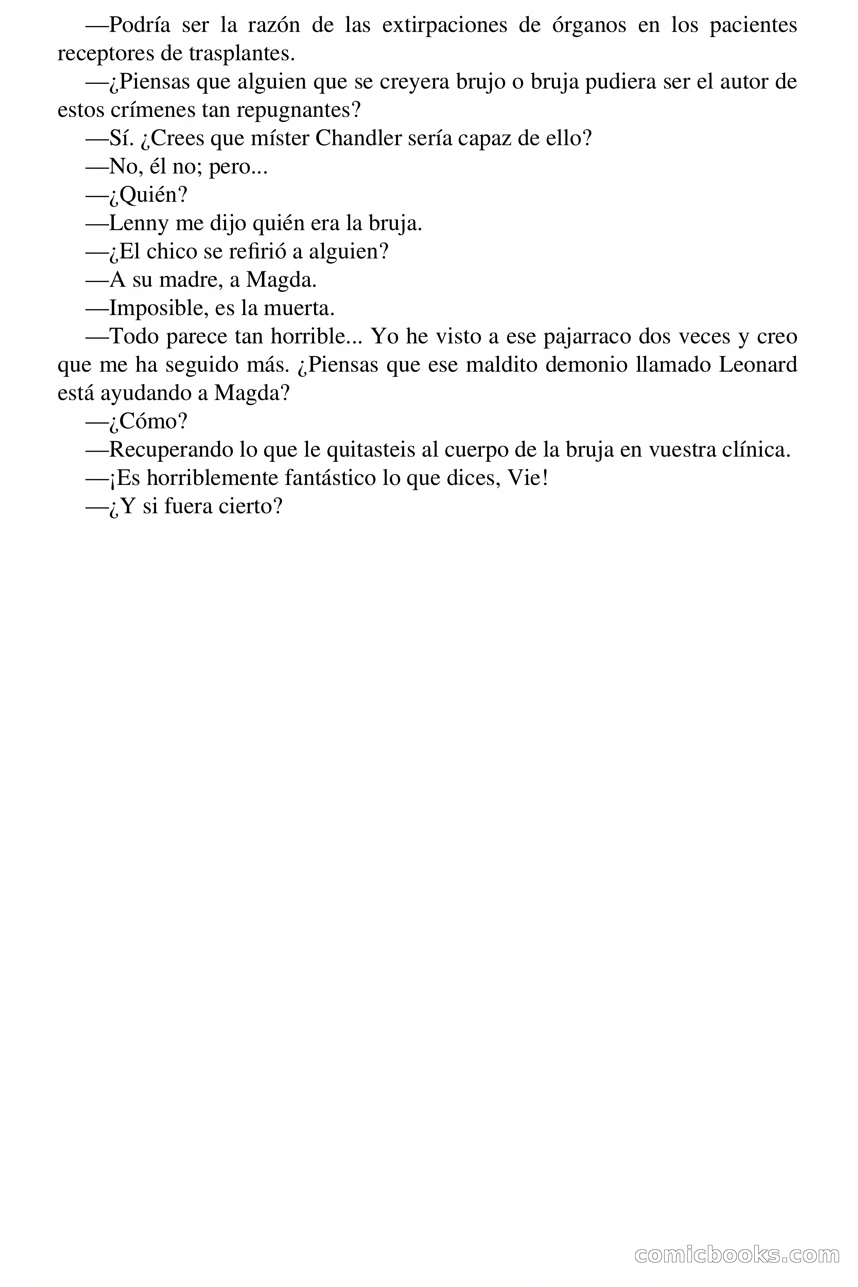Un pájaro llamado Leonard — page 57 of 68