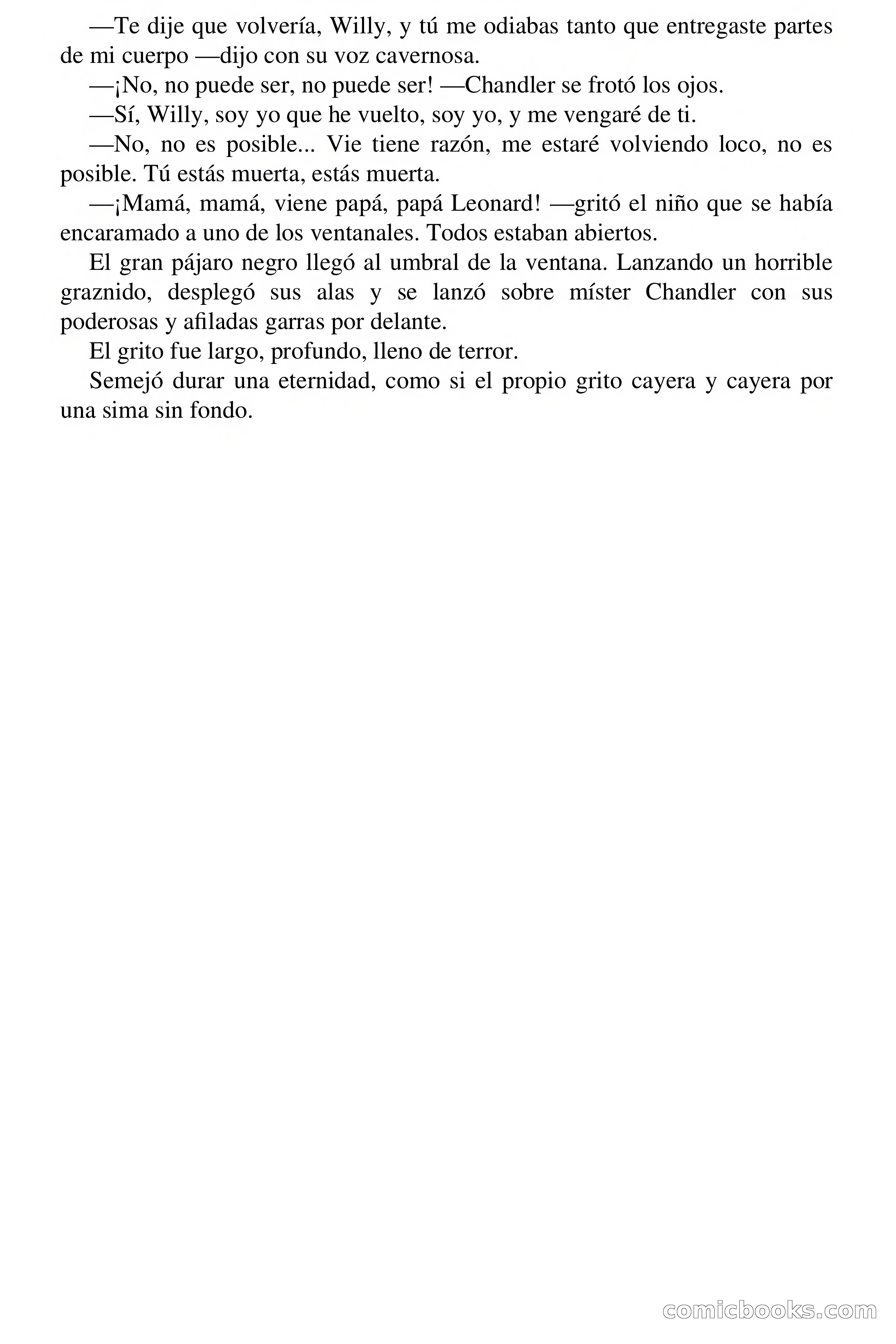 Un pájaro llamado Leonard — page 62 of 68