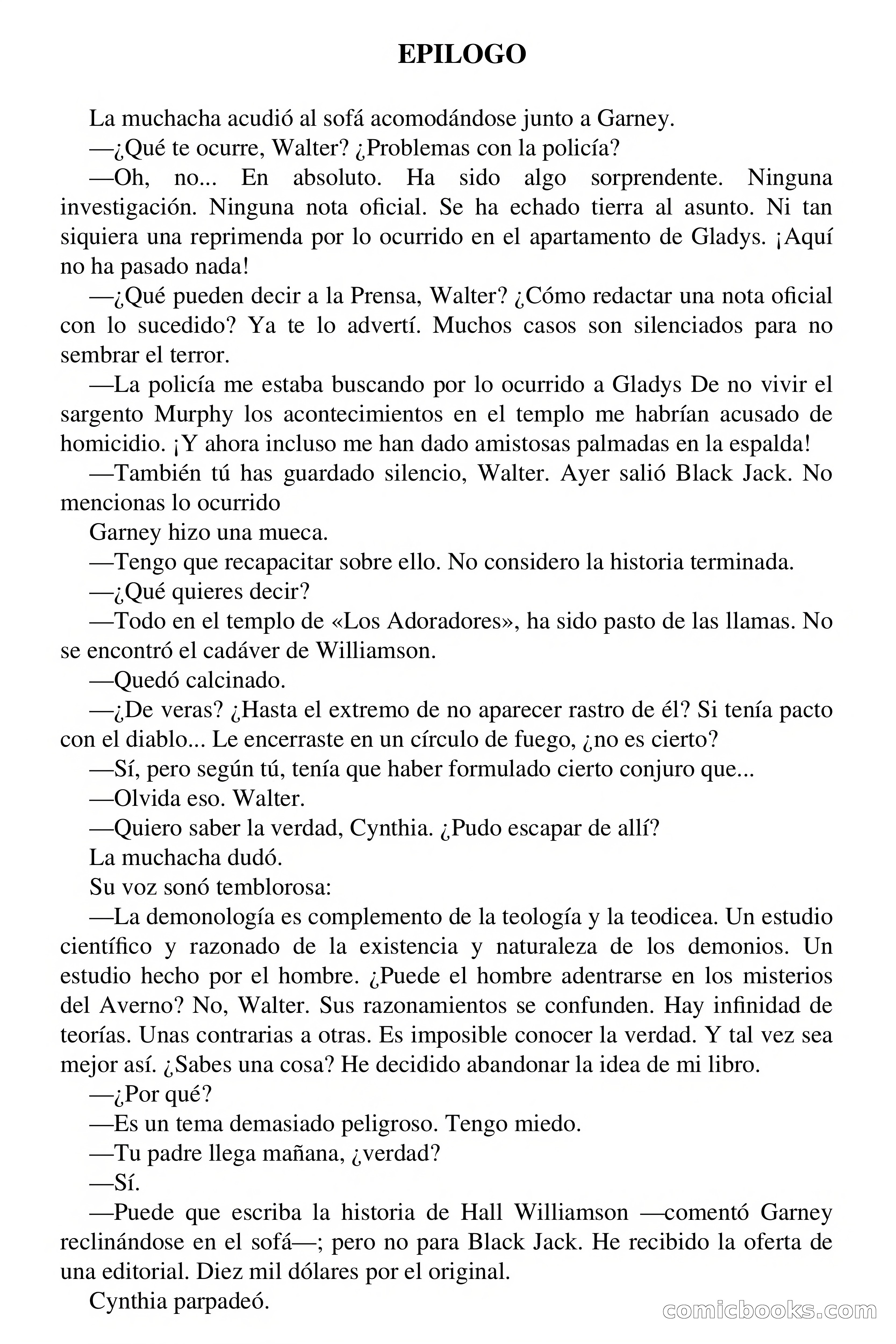 Selección Terror: Infierno, S.A. — page 69 of 70
