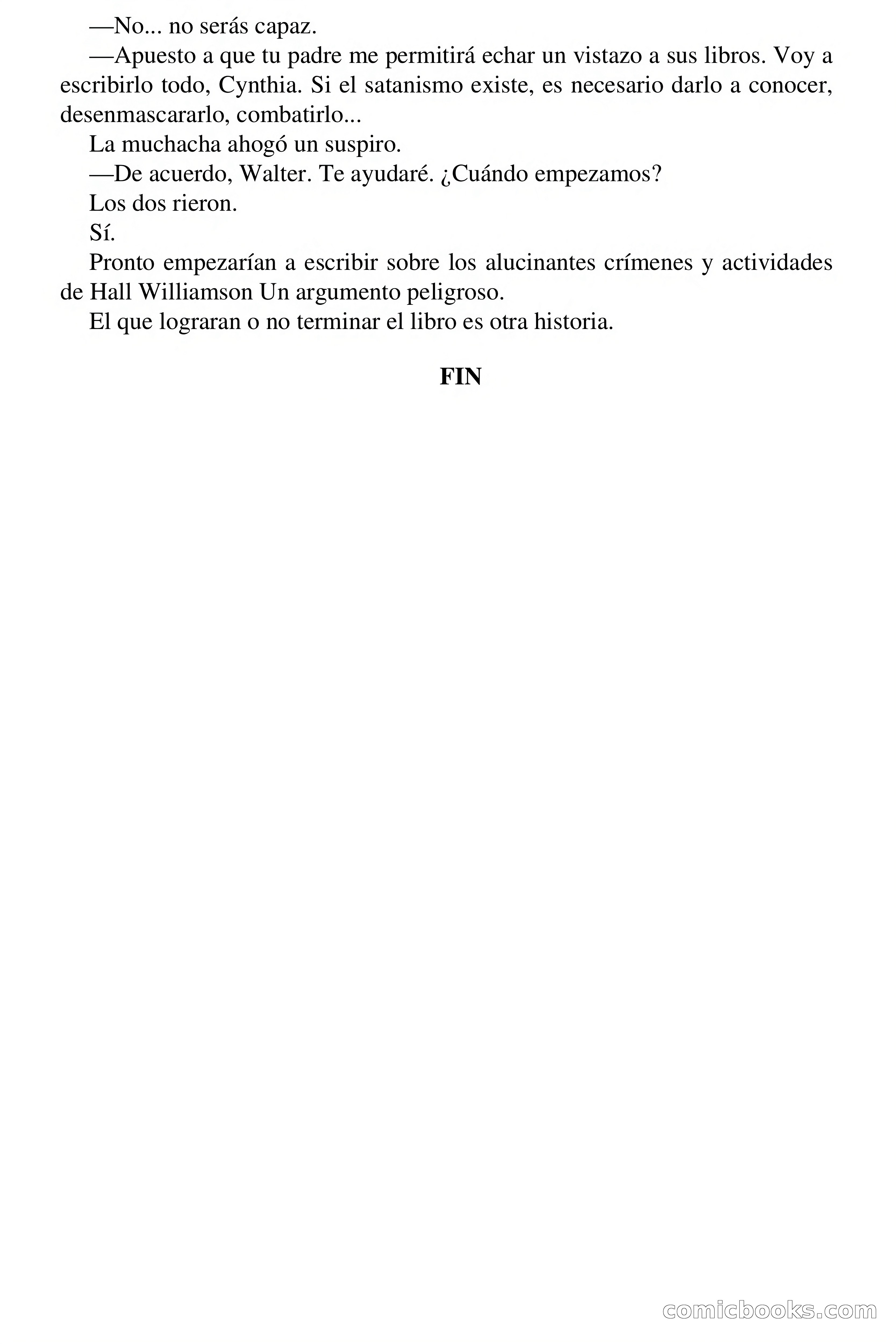 Selección Terror: Infierno, S.A. — page 70 of 70