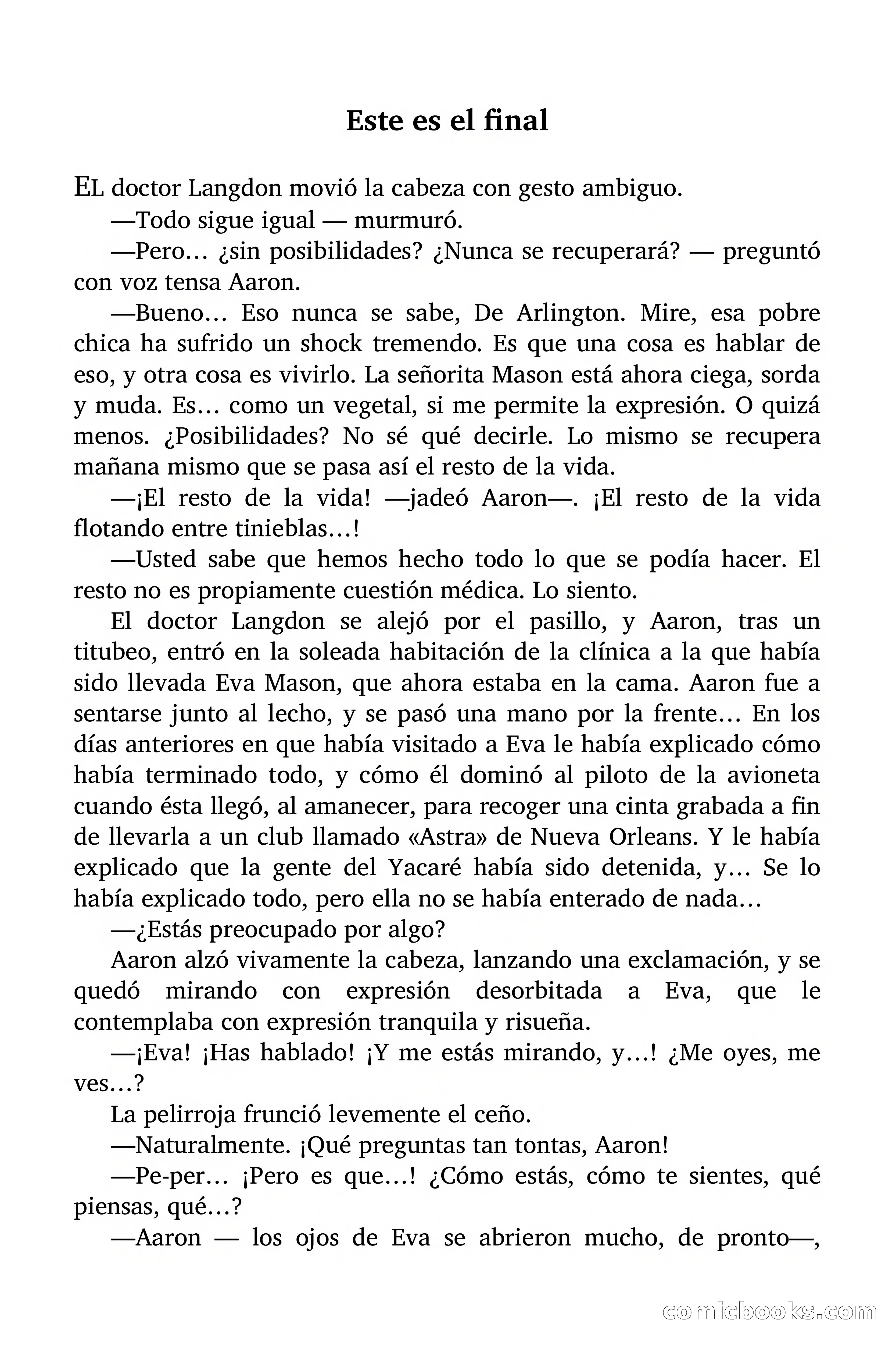 Lou Carrigan: Entre tinieblas — page 87 of 88