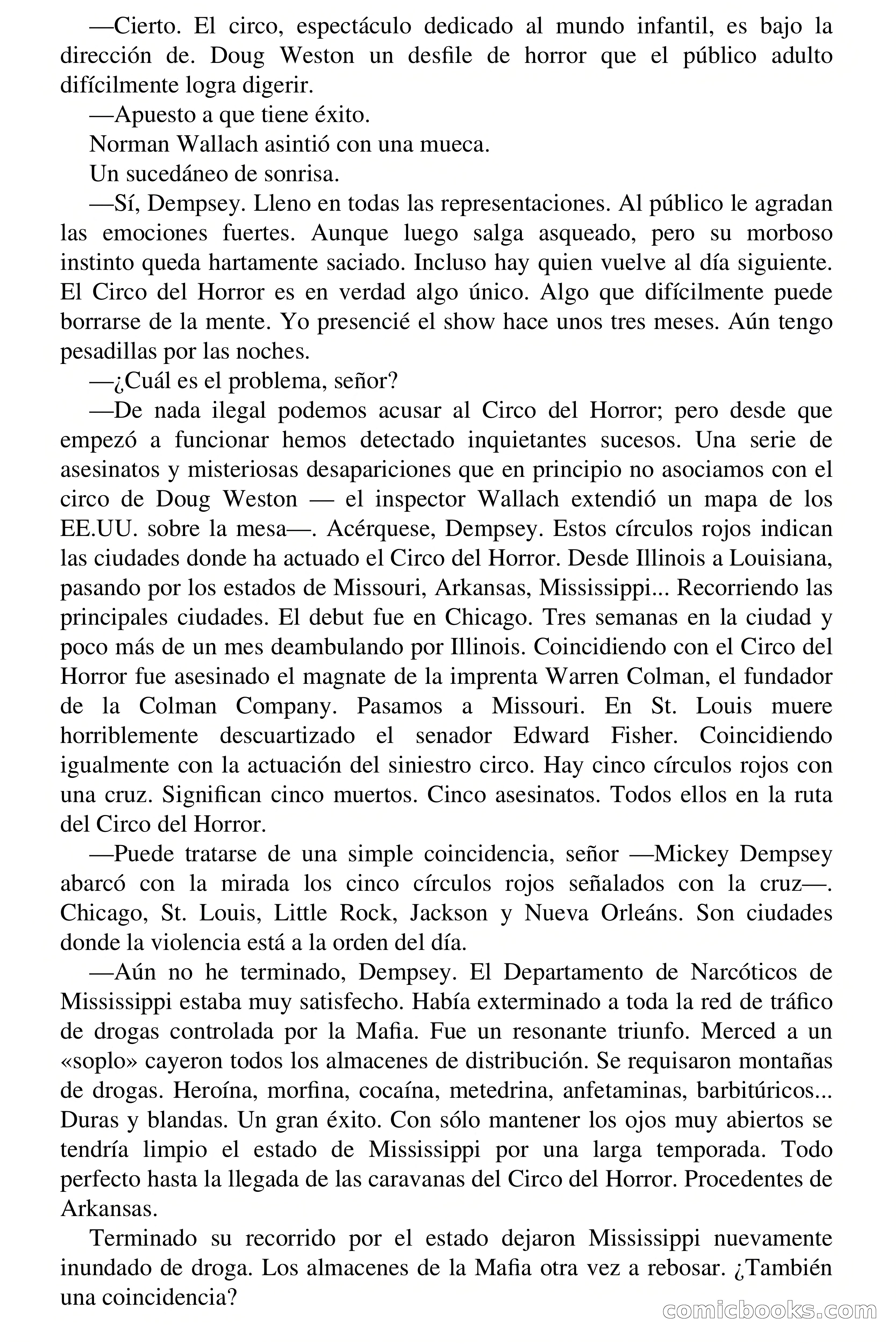 El circo del horror — page 8 of 69