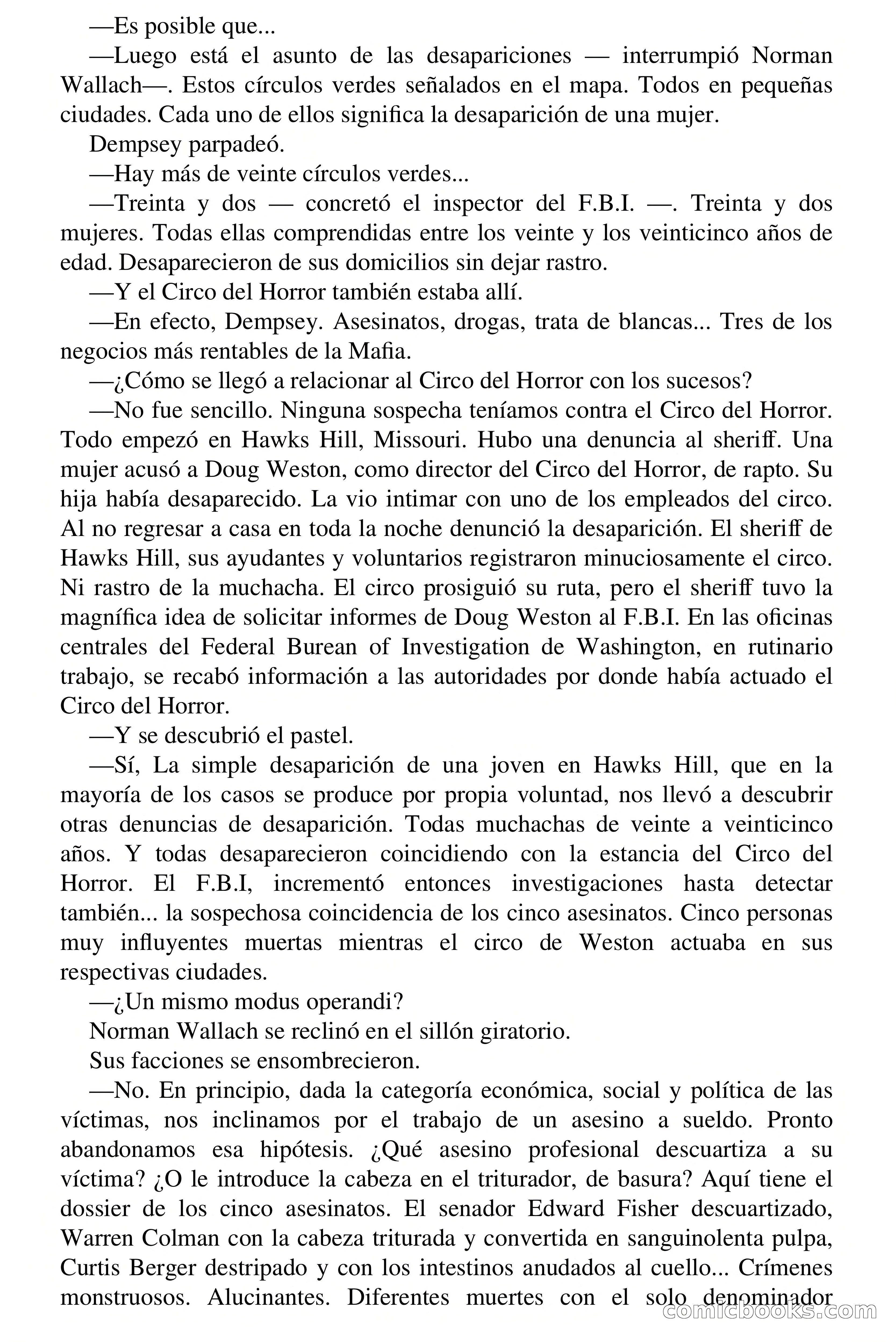 El circo del horror — page 9 of 69