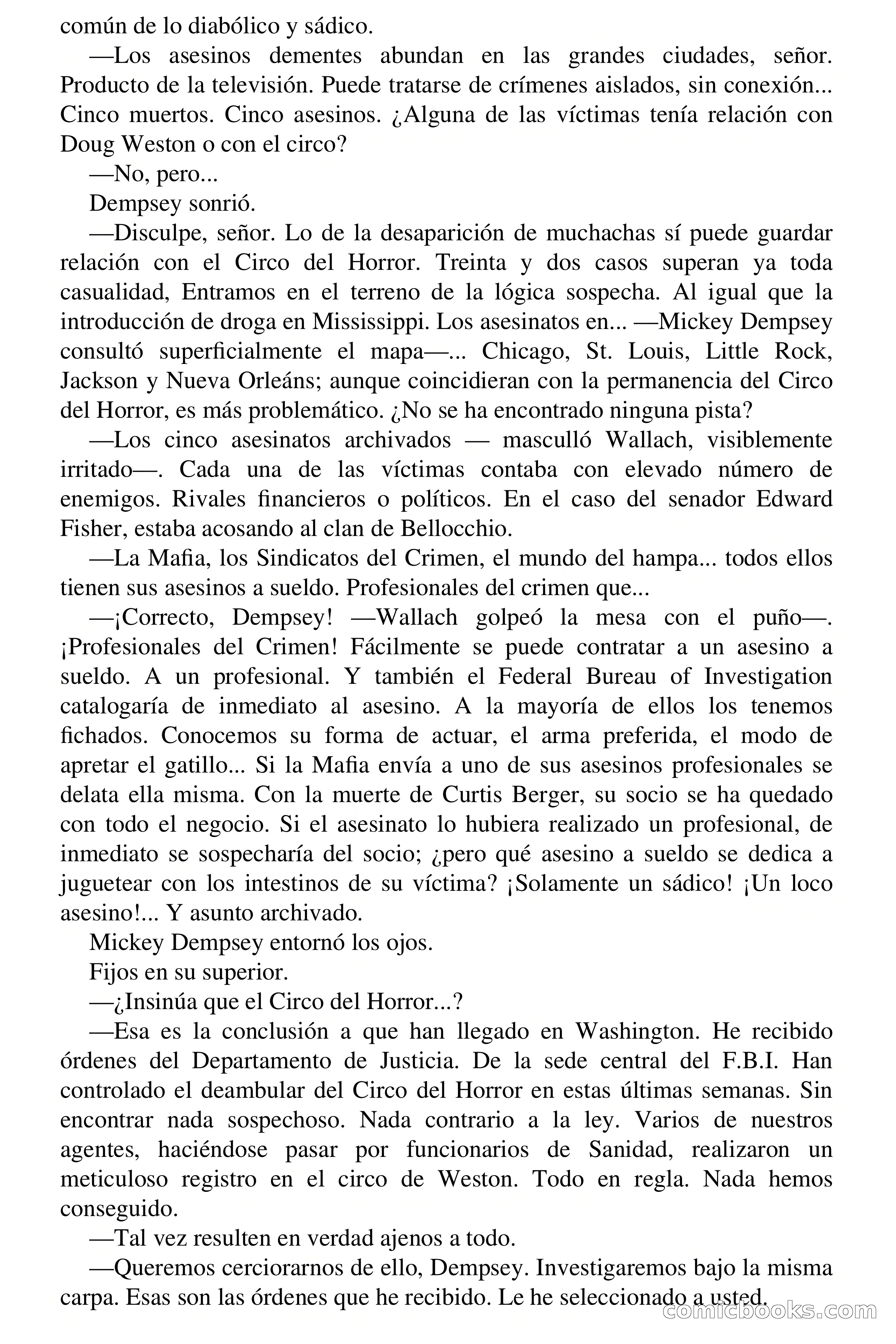 El circo del horror — page 10 of 69