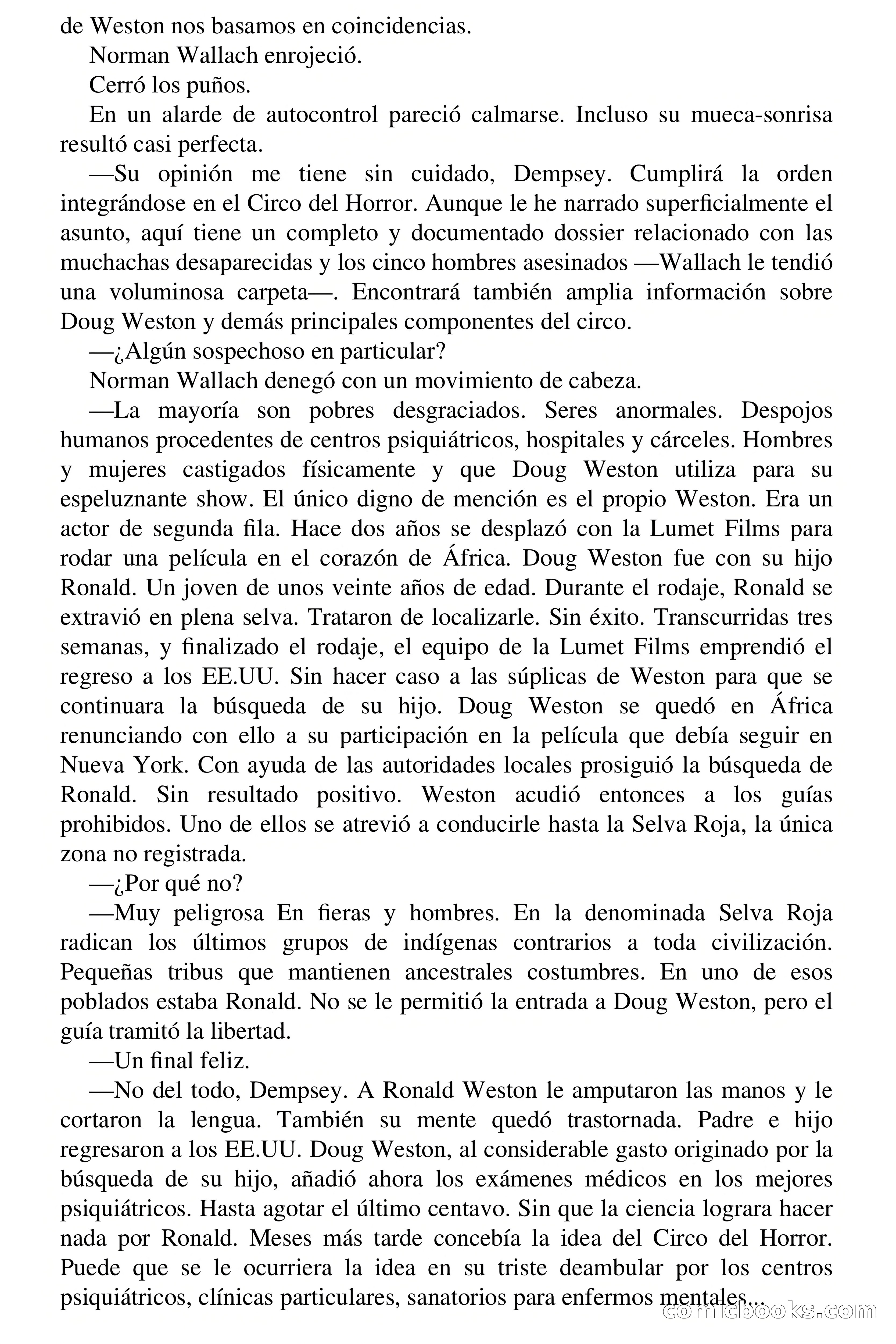 El circo del horror — page 13 of 69