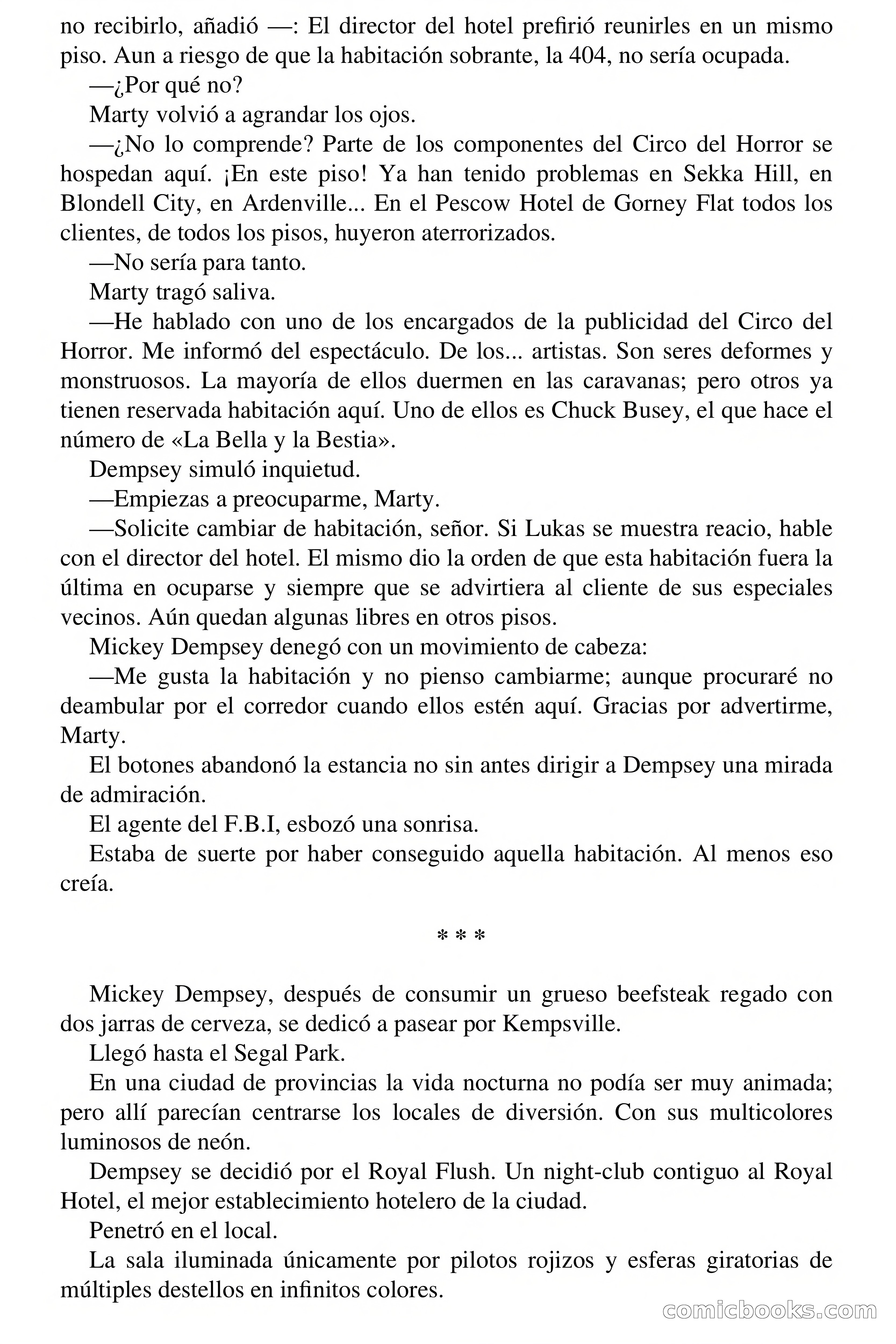 El circo del horror — page 18 of 69