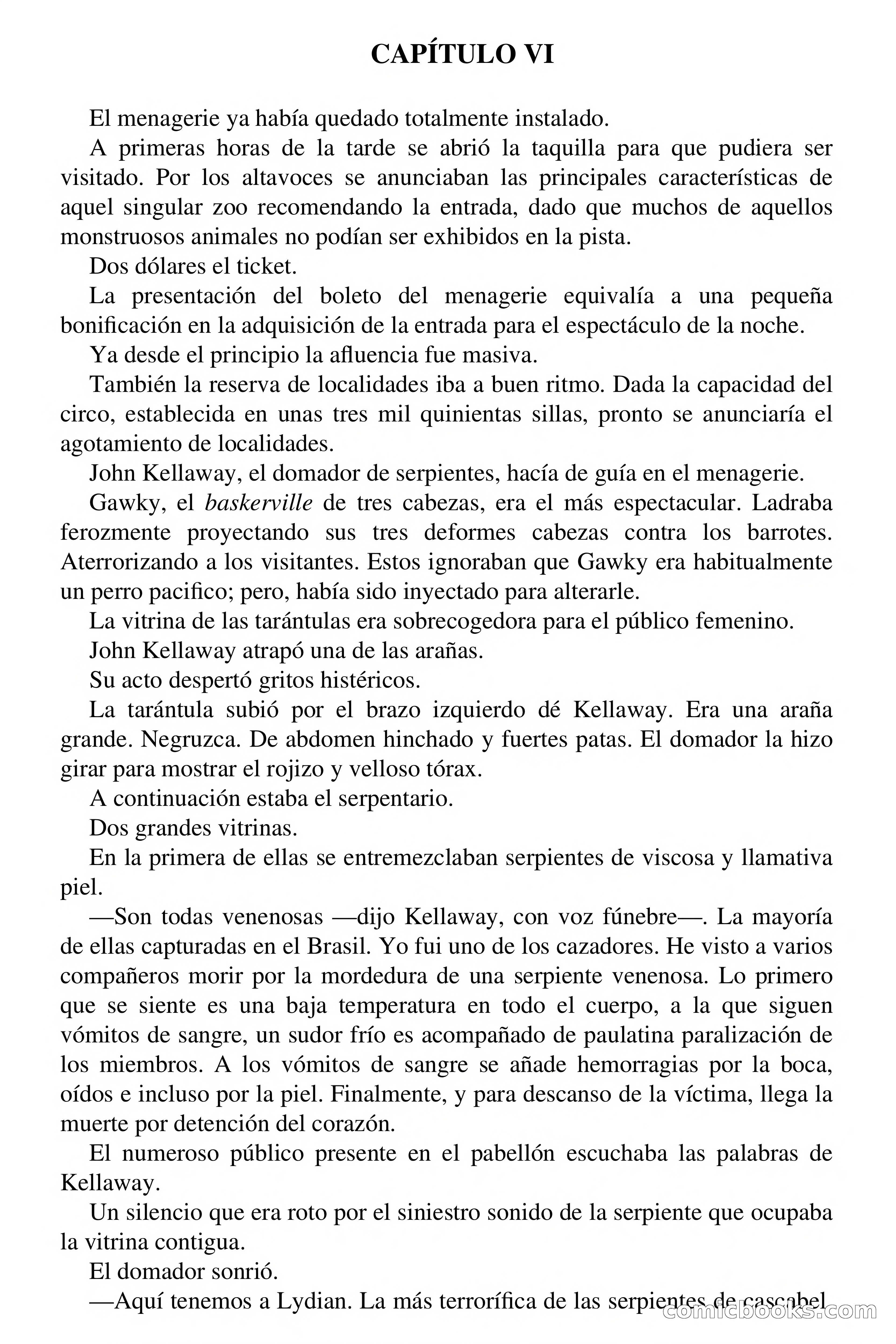 El circo del horror — page 32 of 69