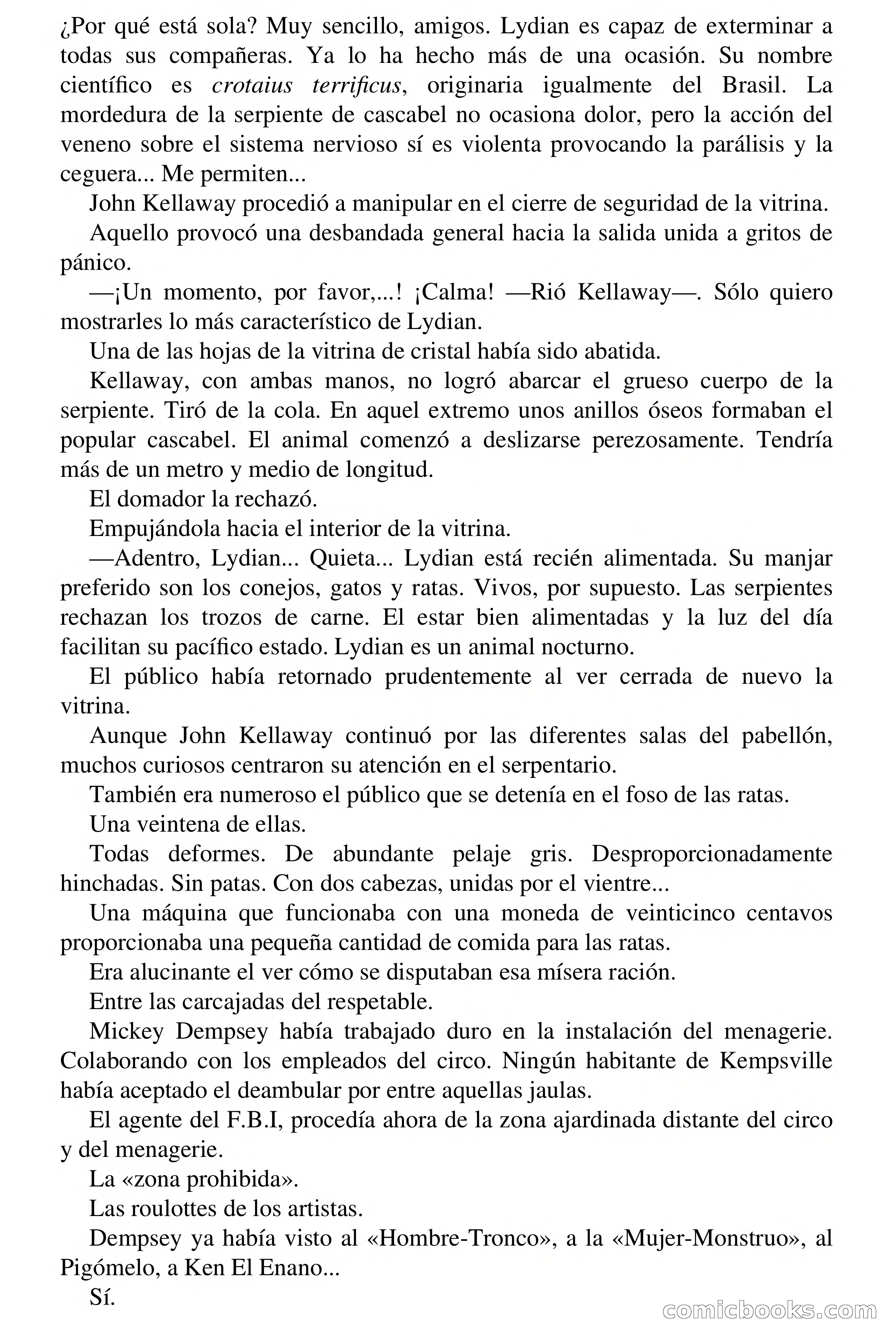 El circo del horror — page 33 of 69