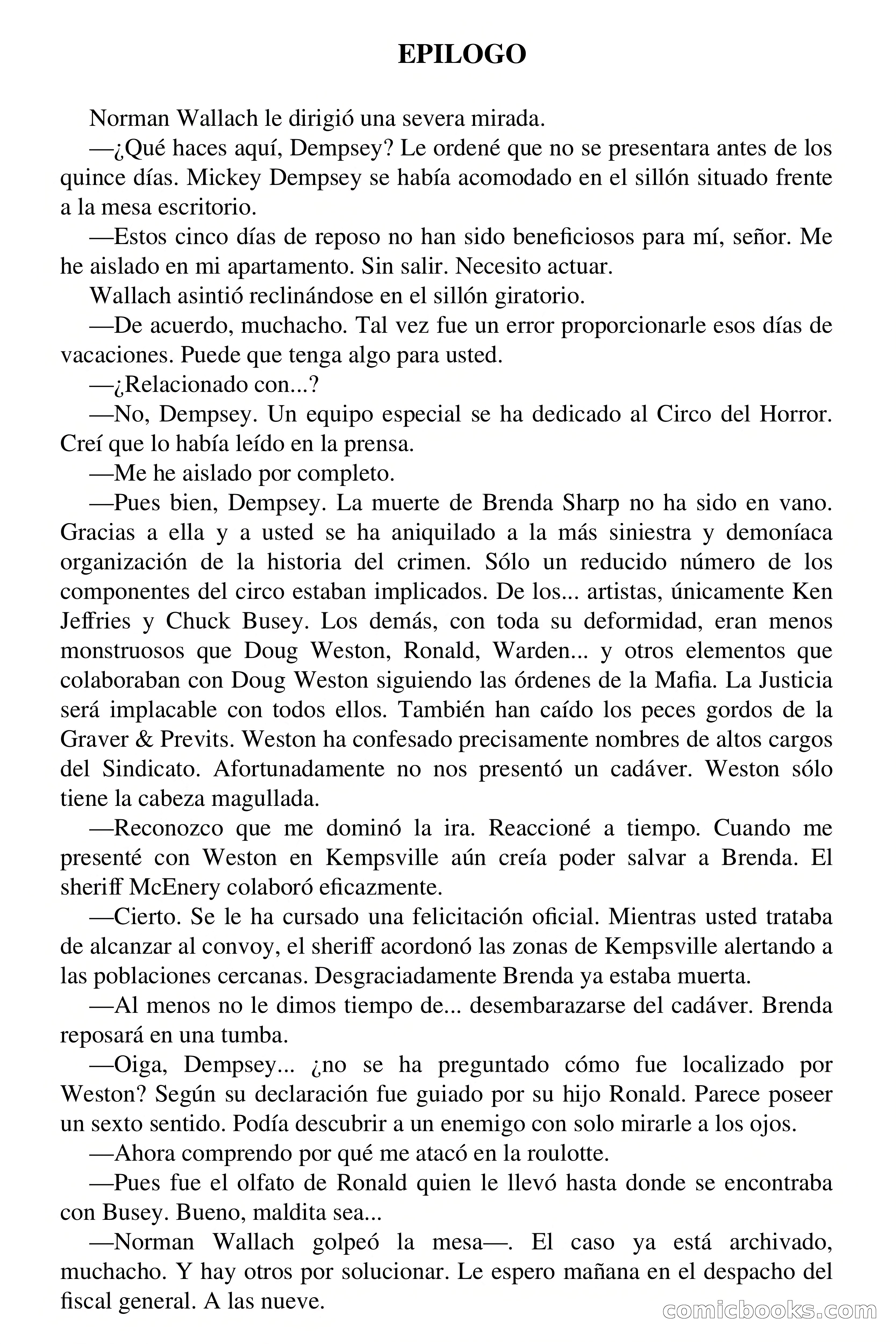 El circo del horror — page 67 of 69