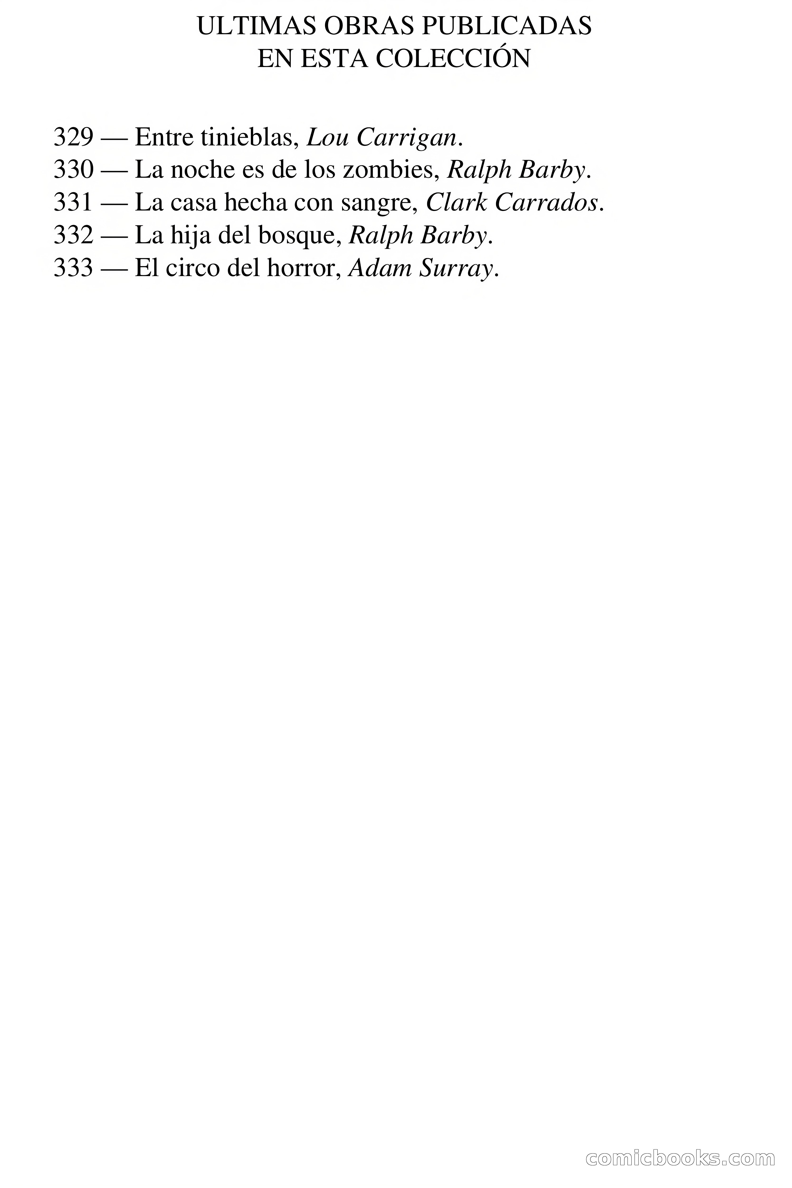 Selección Terror: Con el Demonio no se Juega — page 3 of 61
