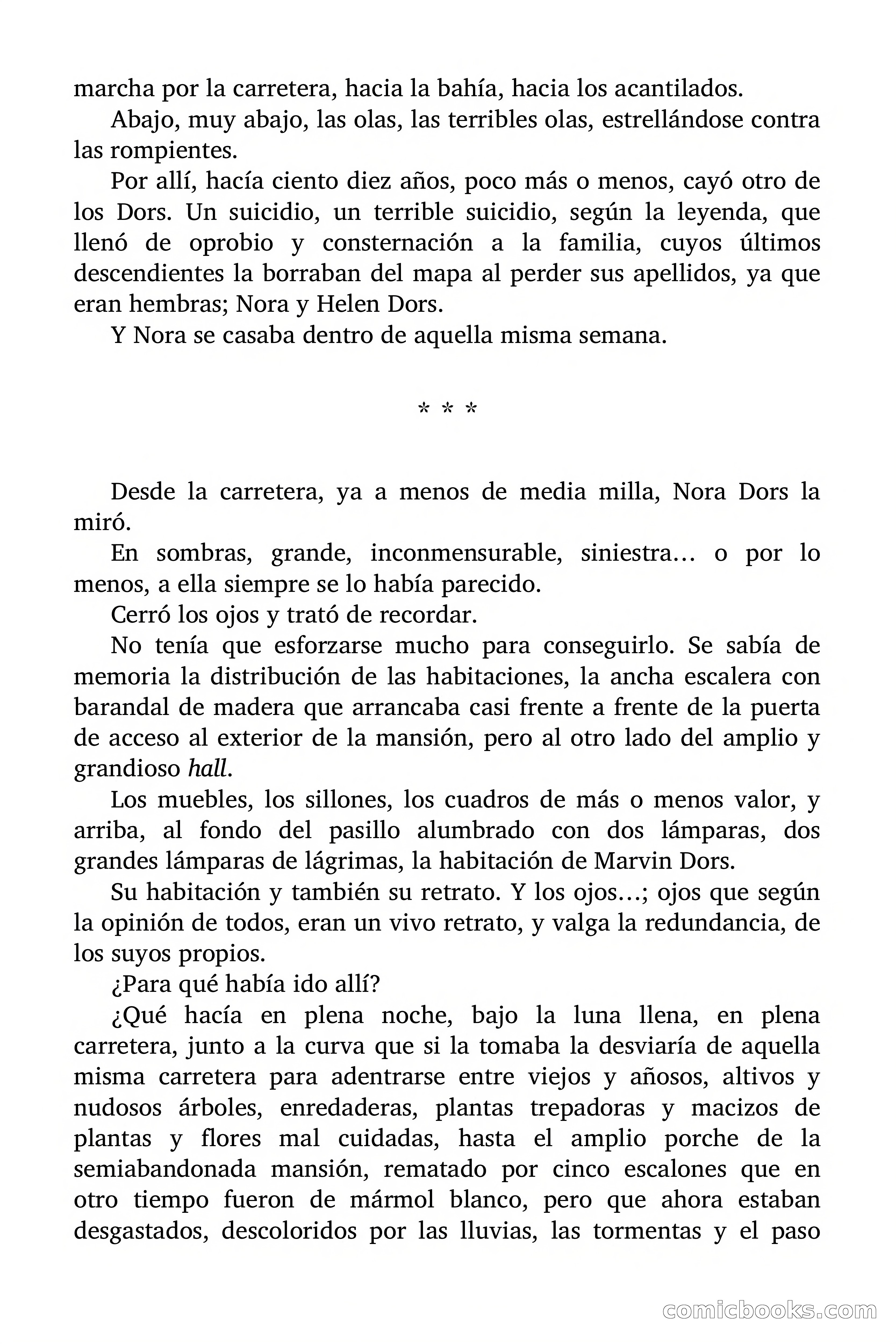 Selección Terror: El Retrato de Marvin Dors — page 8 of 97